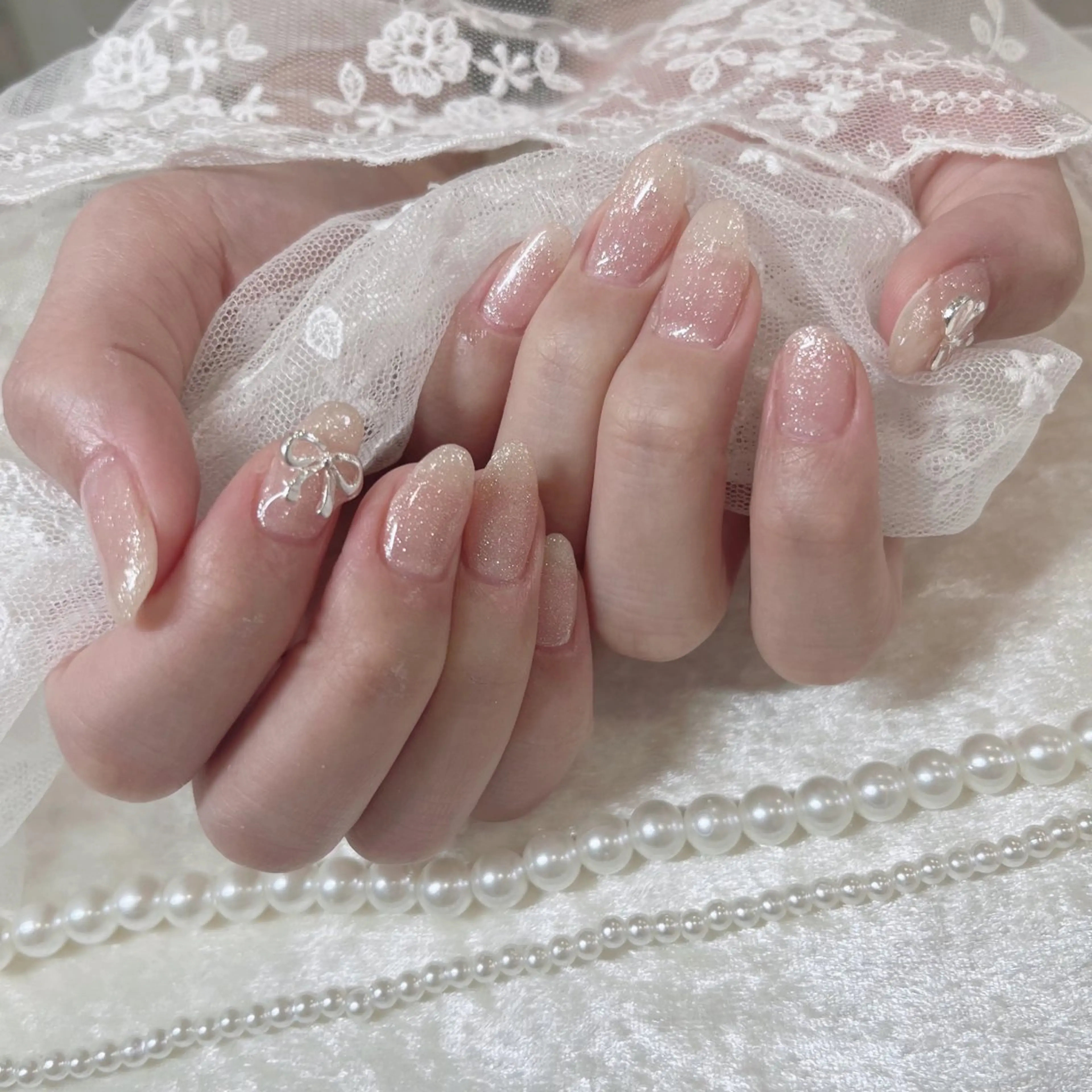 ネイル ハンドネイル Maya 🧊🫧‪のネイルデザイン