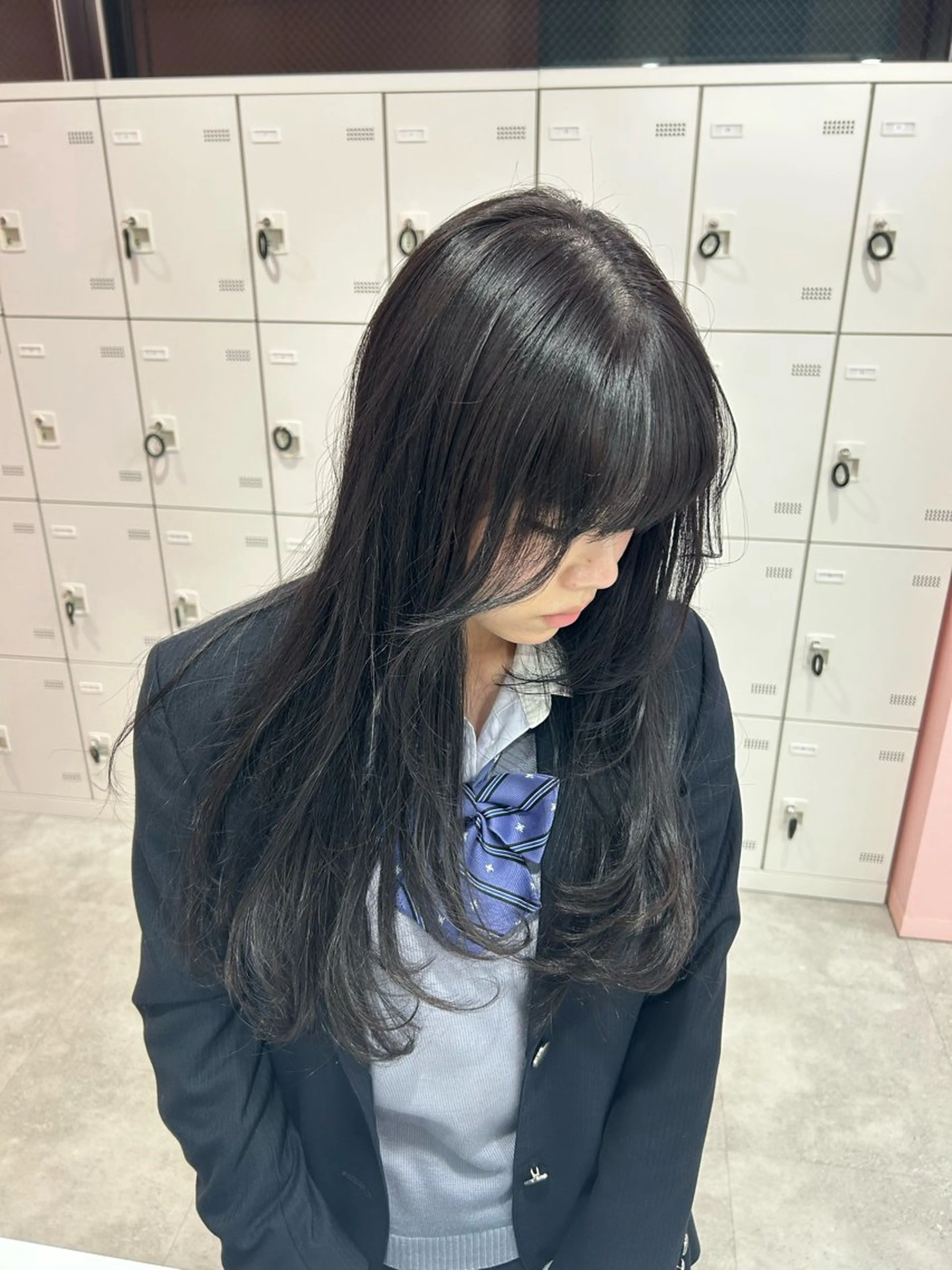 ロング カラー 履歴修正屋さん／ ブロンド／ホワイトのヘアスタイル