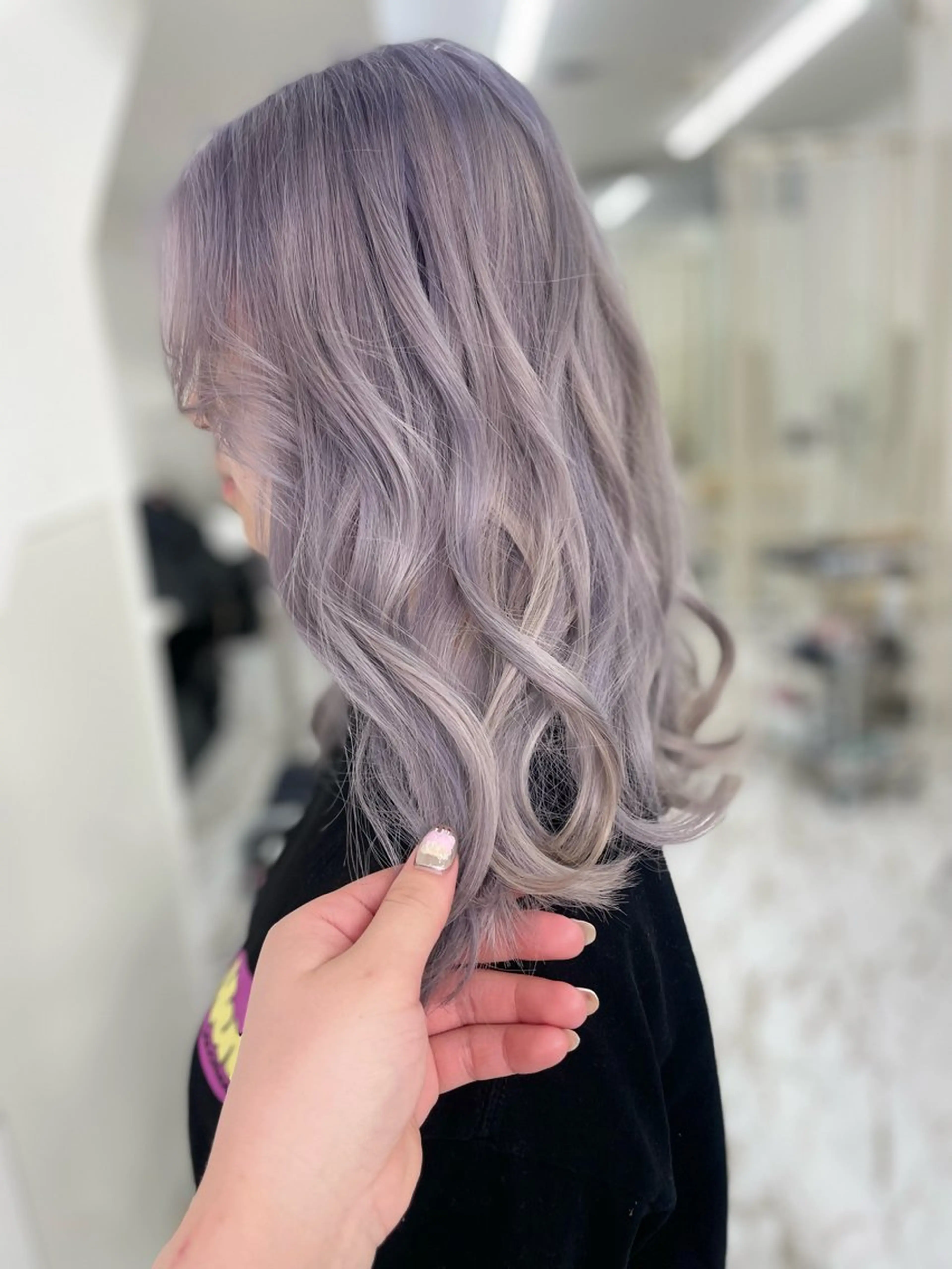 ミディアム カラー ヘアカラー Hiroka / NANAのヘアスタイル