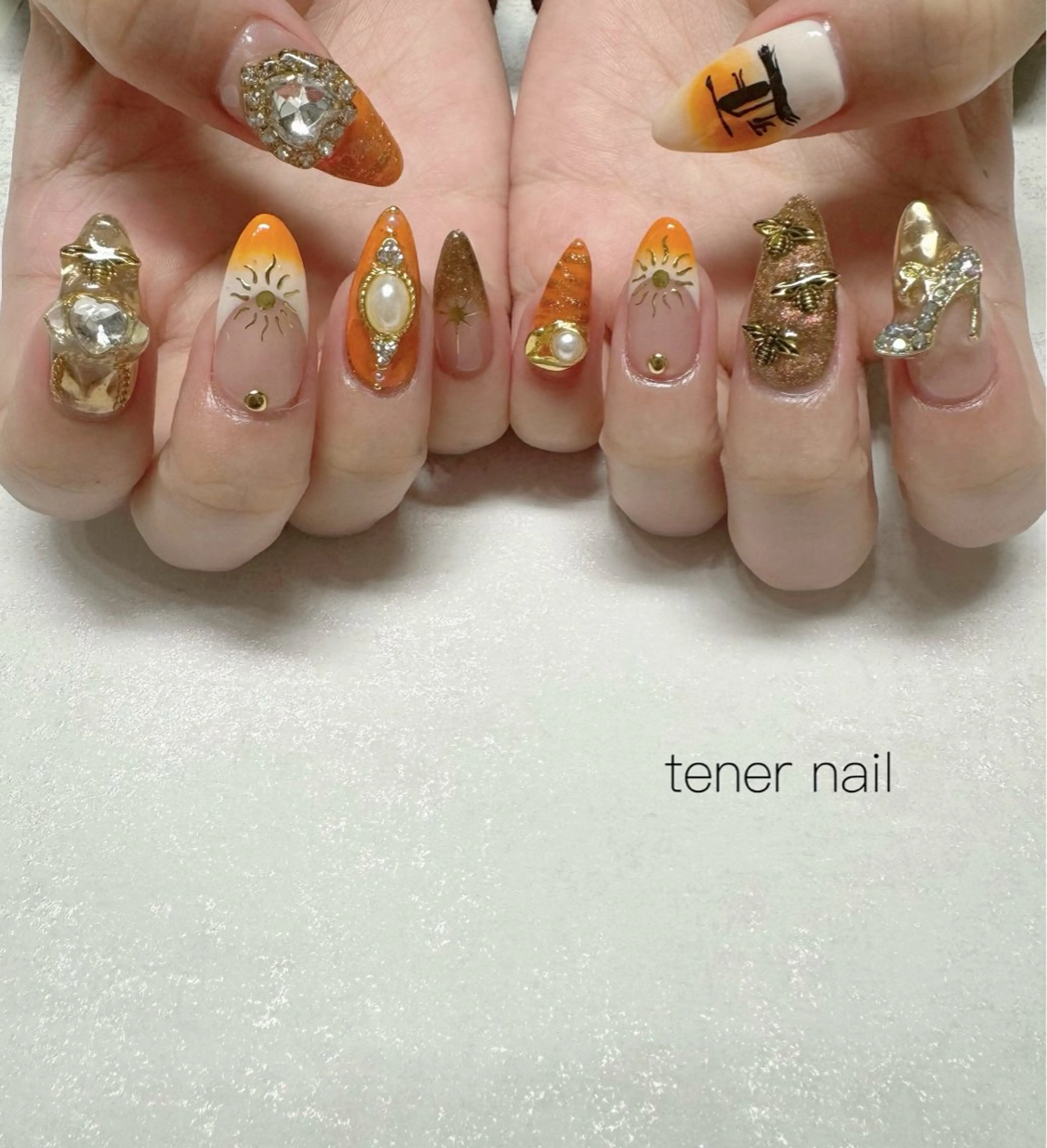 ネイル ハンドネイル tener  nail  テネルネイル所属・テネルネイル tener nailのネイルデザイン