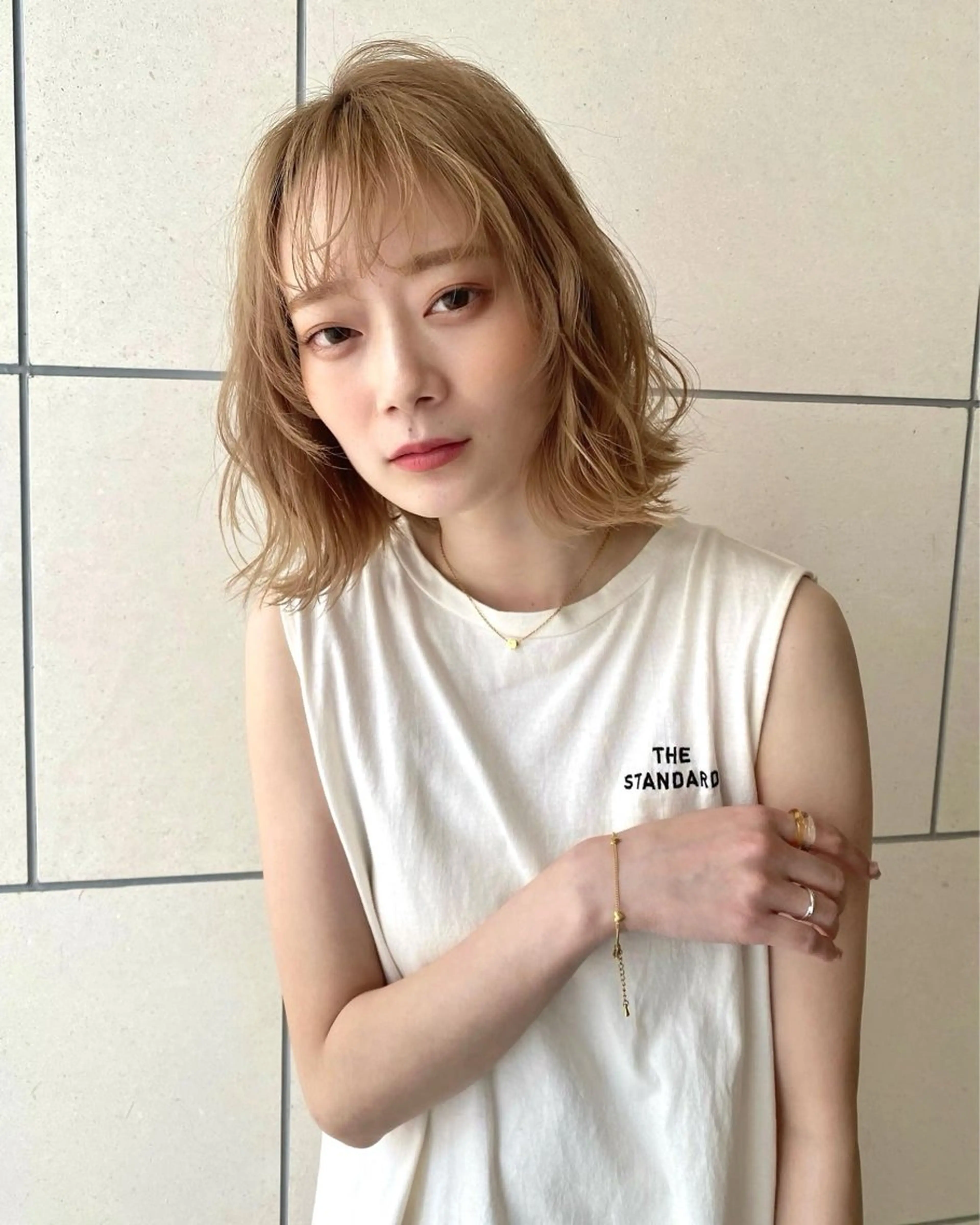 ショート 暖色系/髪質改善 /貞金瑞波のヘアスタイル