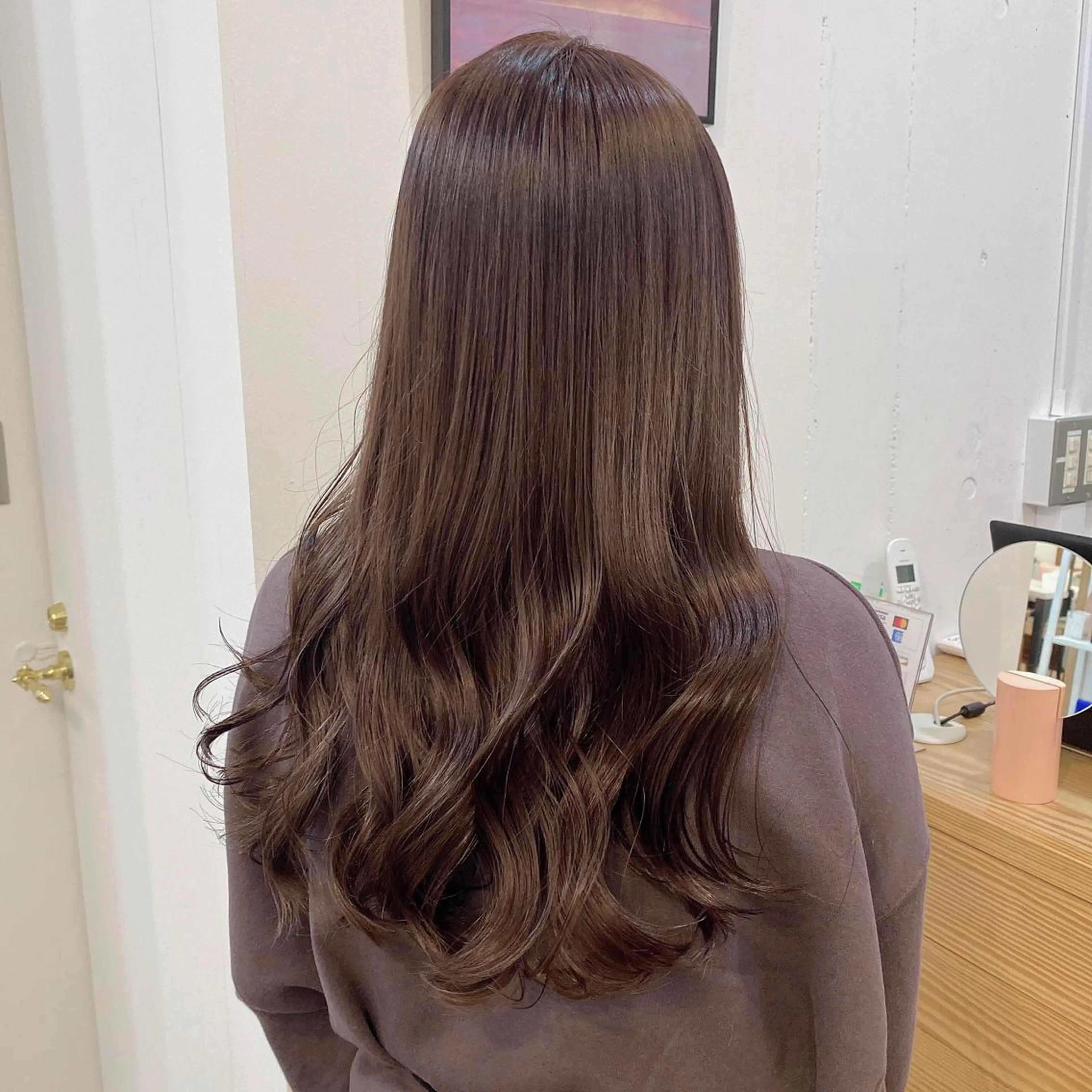 ロング カラー 🪭risa 暖色/レイヤー🪭のヘアスタイル