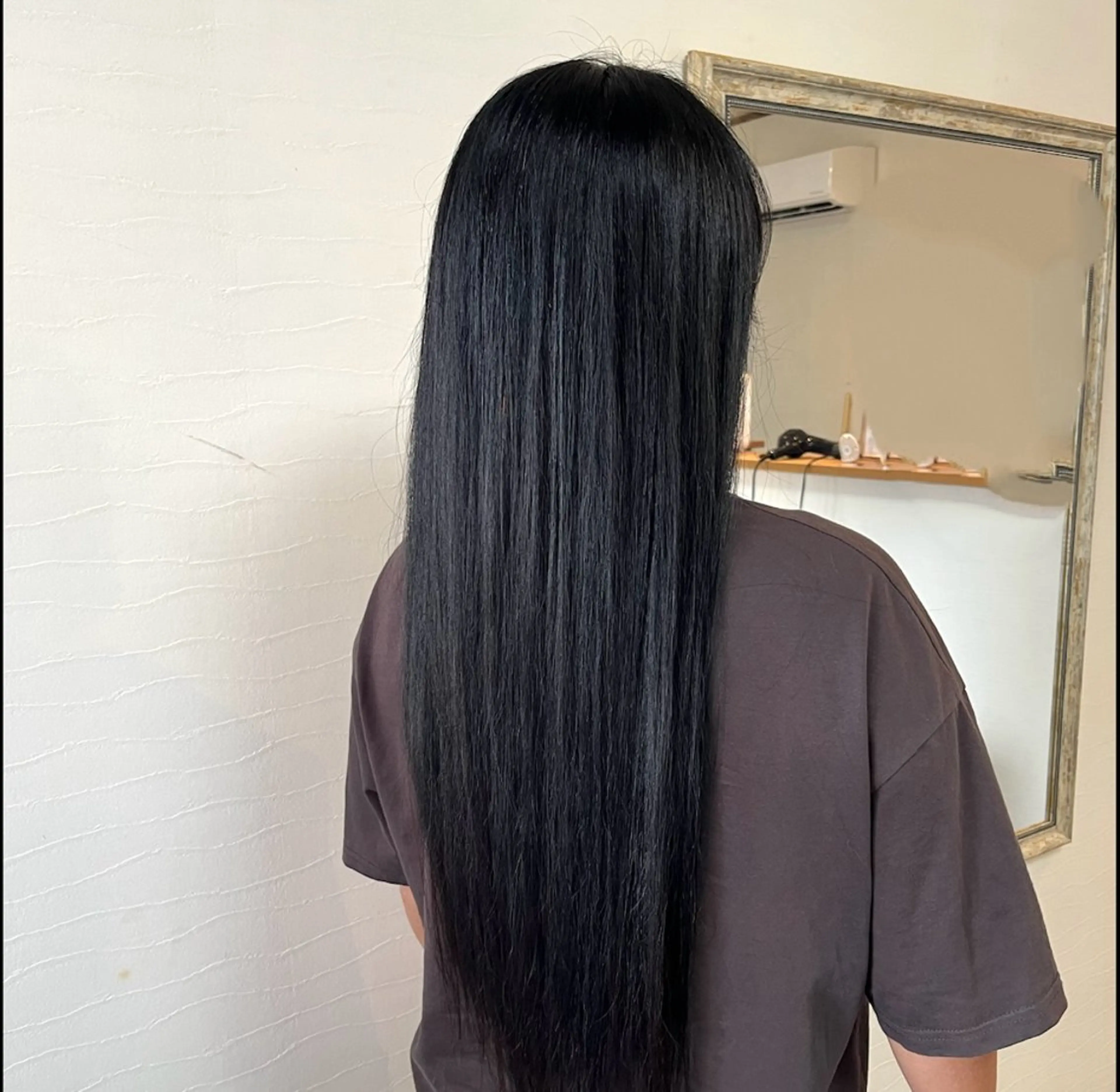 ロング 縮毛矯正 katayama Tomomiのマツエク・マツパデザイン