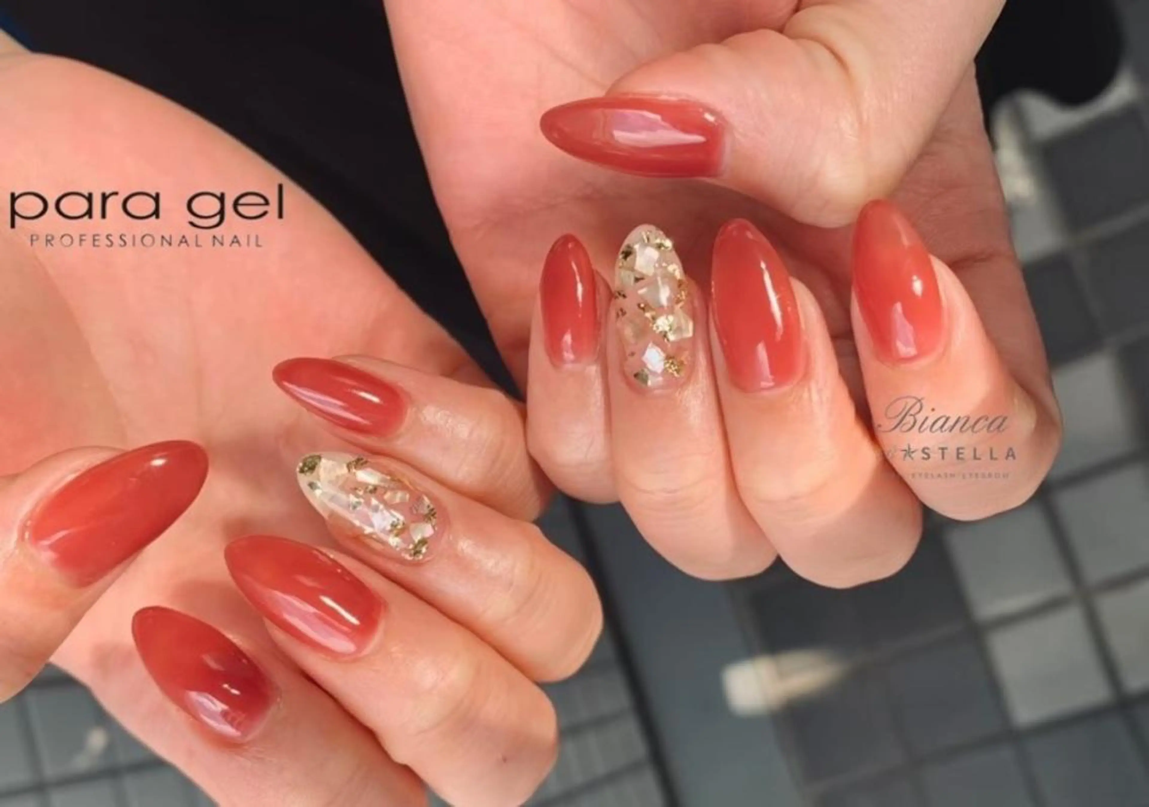 ネイル ジェルネイル ワンカラーネイル シンプルネイル ハンドネイル ビアンカ 浦添 PARCO店 仲本のネイルデザイン