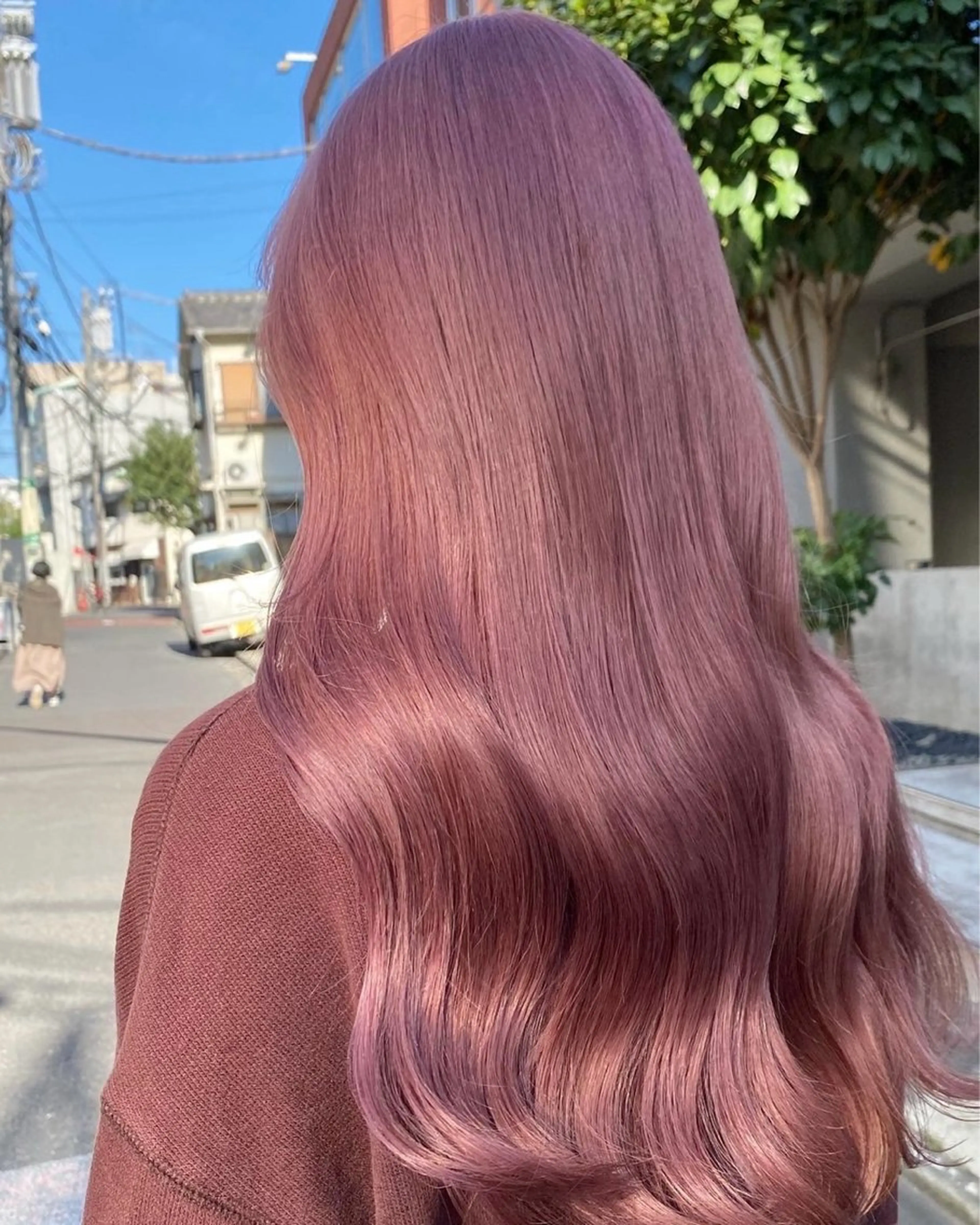 ロング カラー ザクザクレイヤー 🍀/ブリーチ/小田のヘアスタイル