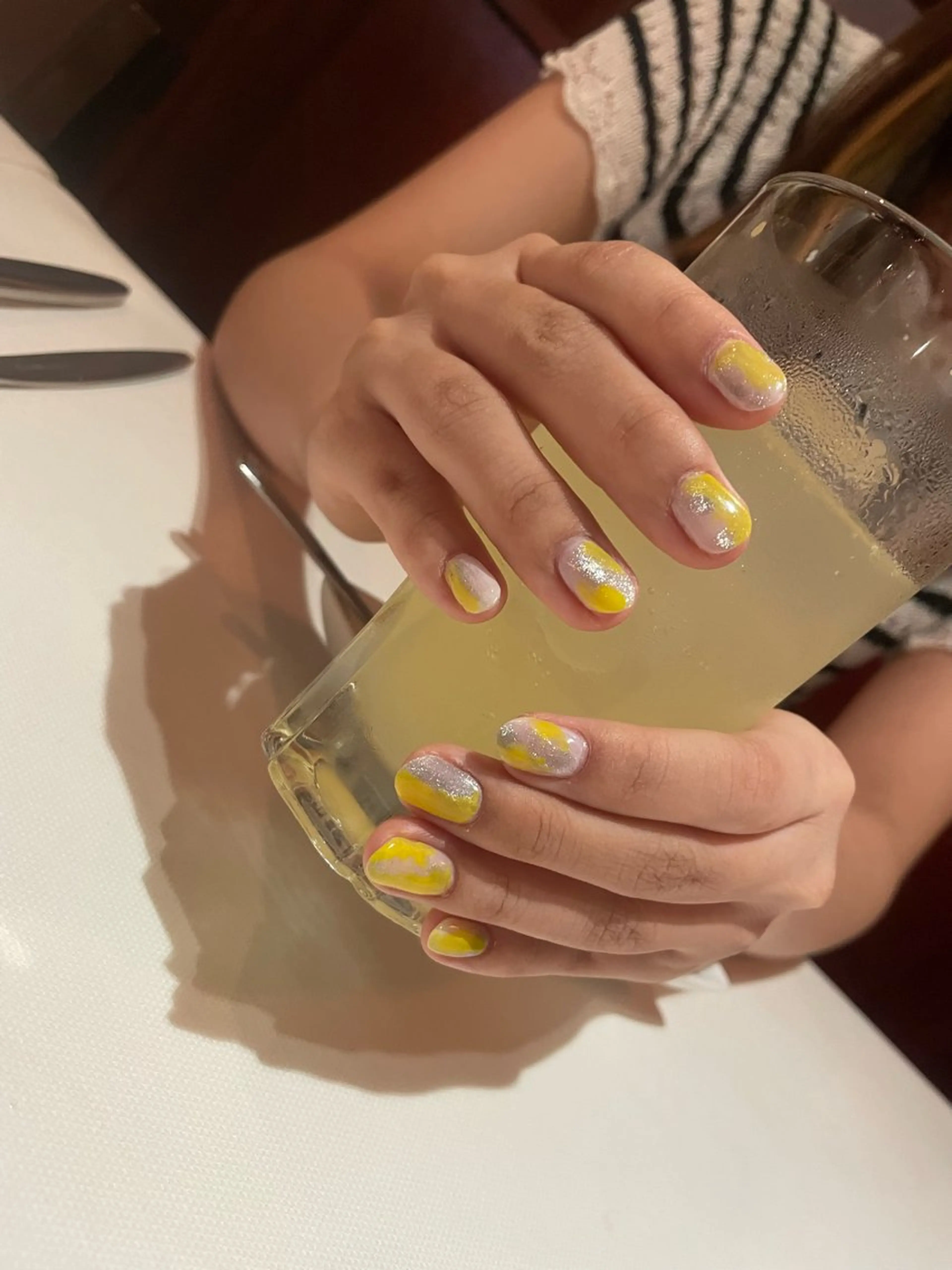 ニュアンスネイルandマグネット💅カラーお選びいただけます🙆‍♂️の写真