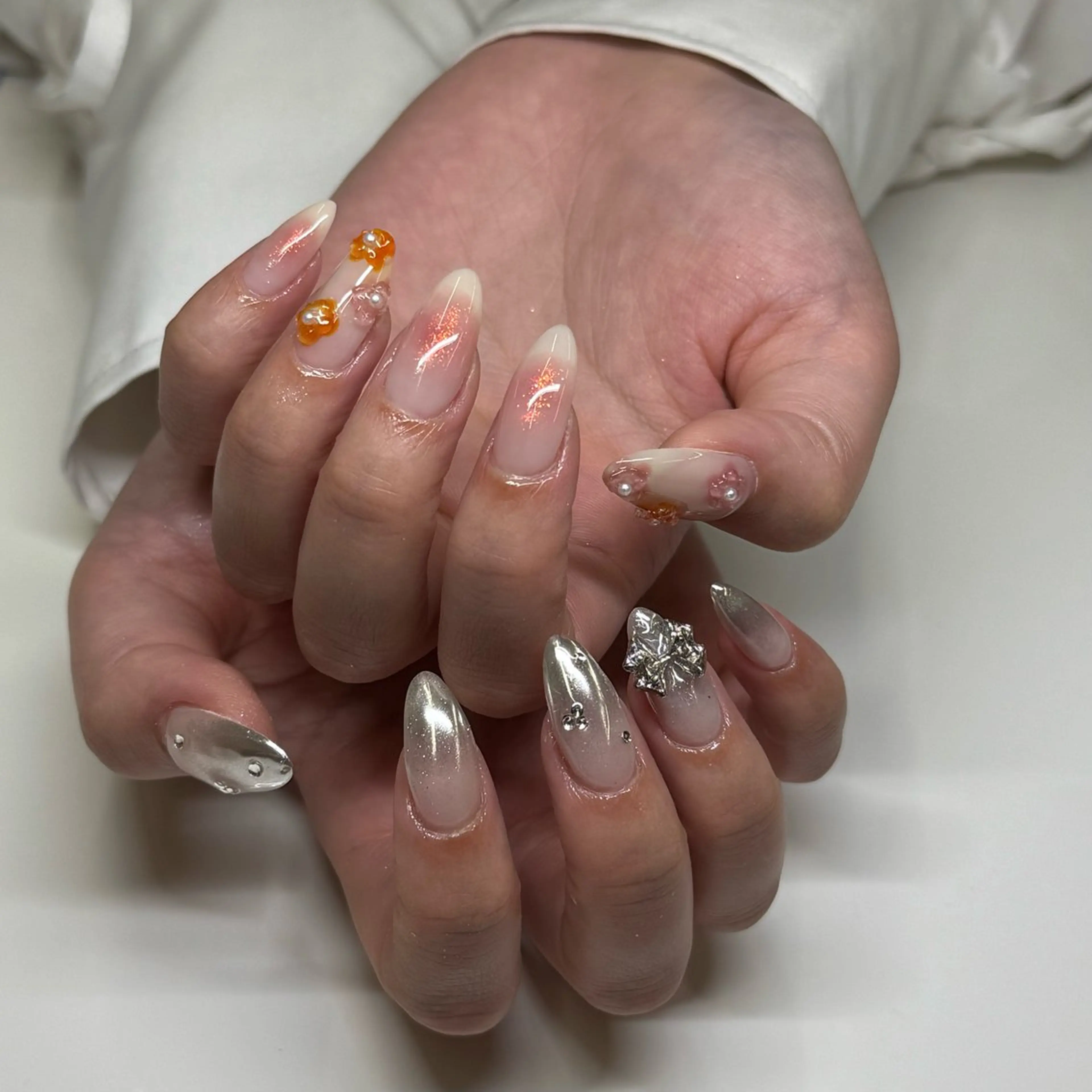 ネイル ハンドネイル Bianca川越西口 NAKANOのネイルデザイン