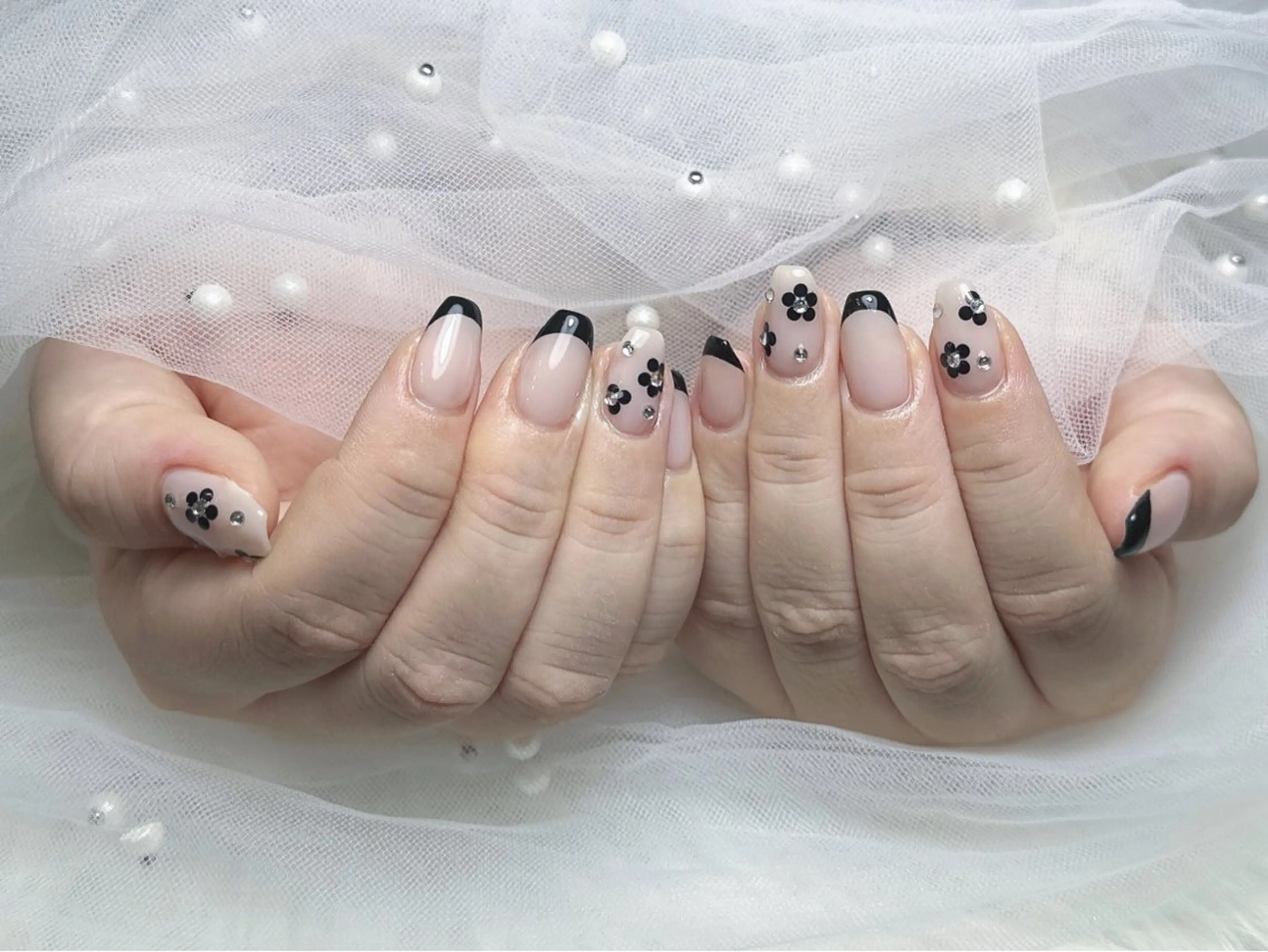 ネイル ハンドネイル フットネイル 【Eclat ｴｸﾗ】nail＆beauty所属・Eclat〔ｴｸﾗ〕 MOEKA𝜗𝜚*のネイルデザイン