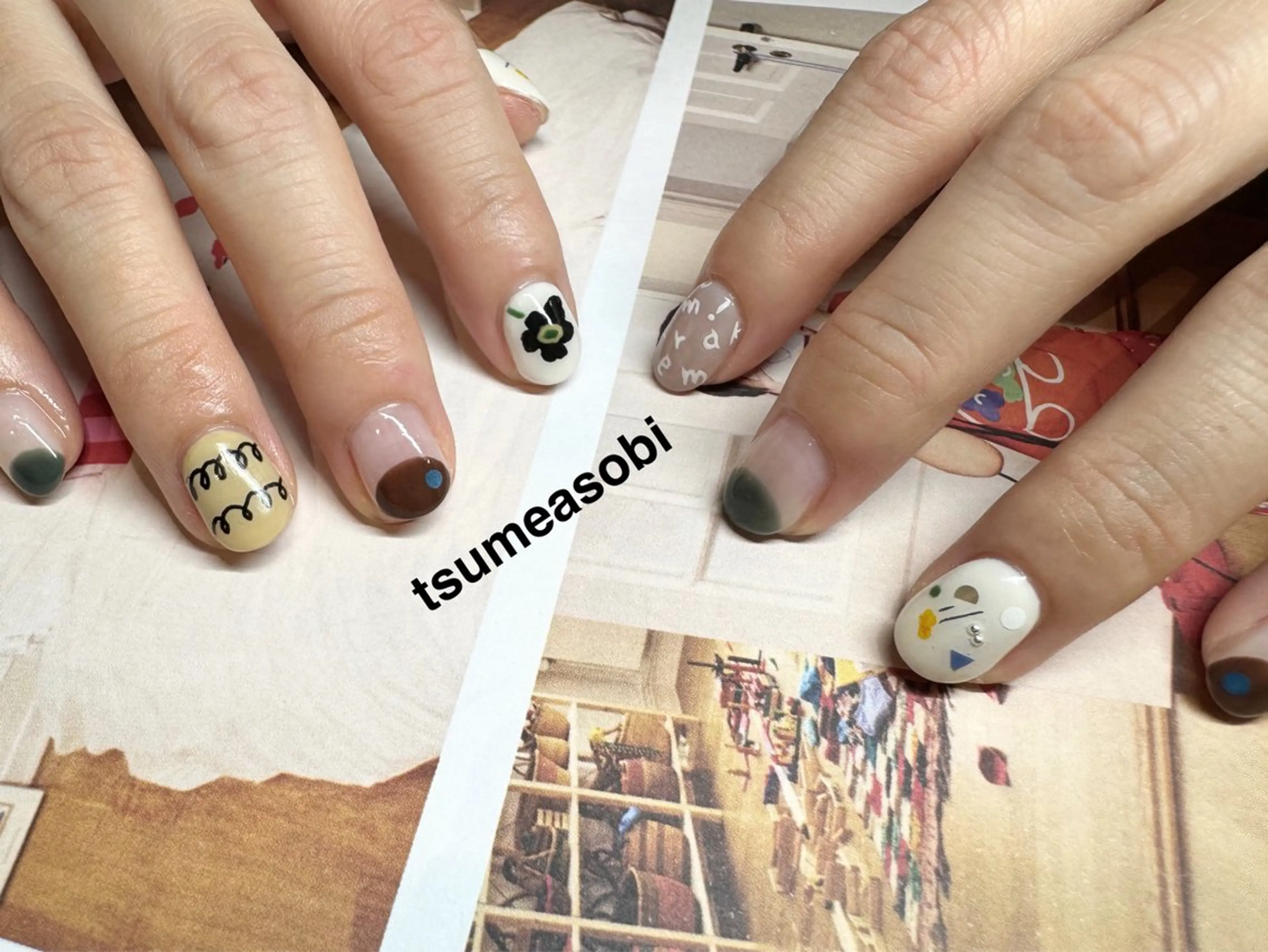 ネイル ハンドネイル tsumeasobi所属・tsumeasobi 🪬macoのネイルデザイン