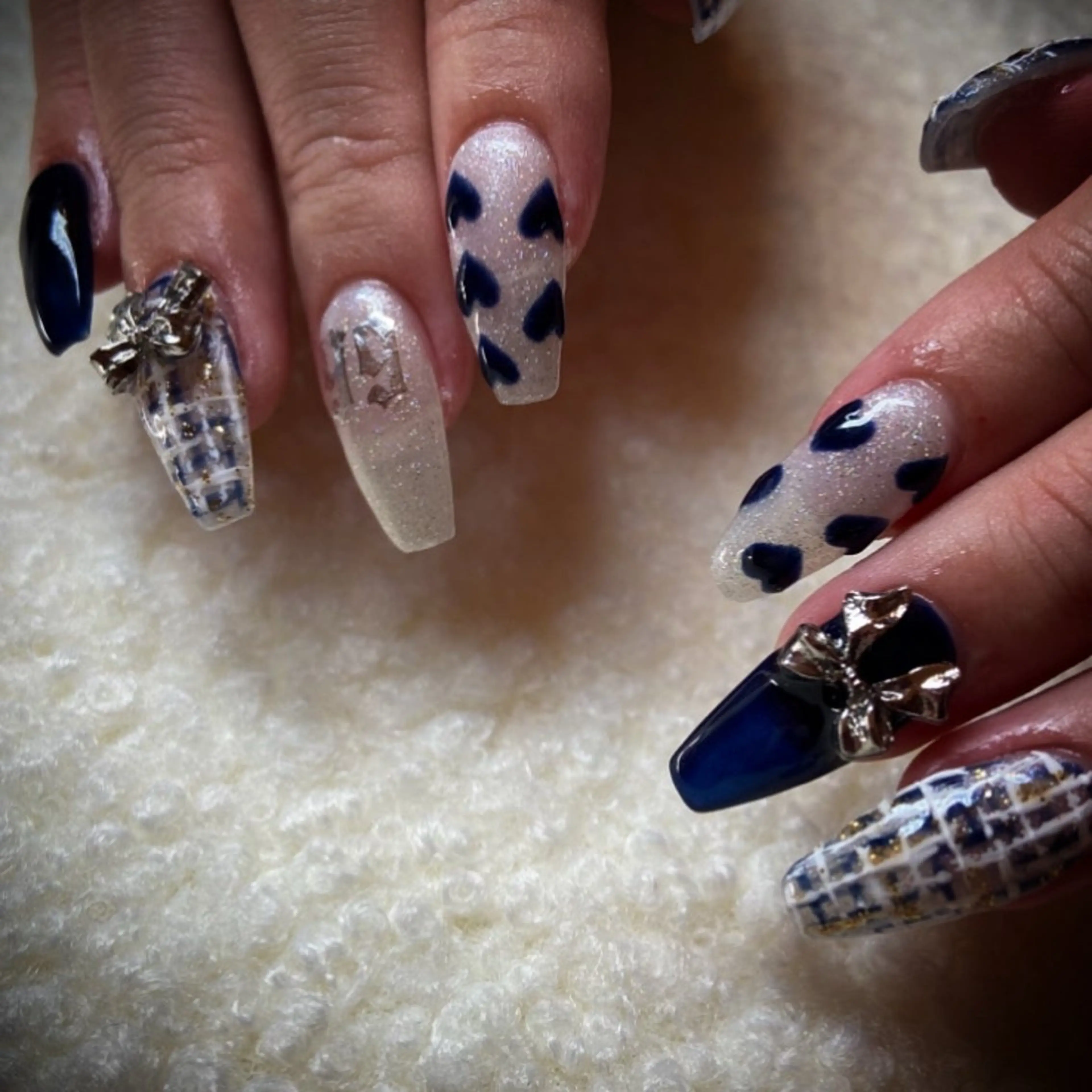 ネイル 💎ラピスラズリ💎 rionaのネイルデザイン