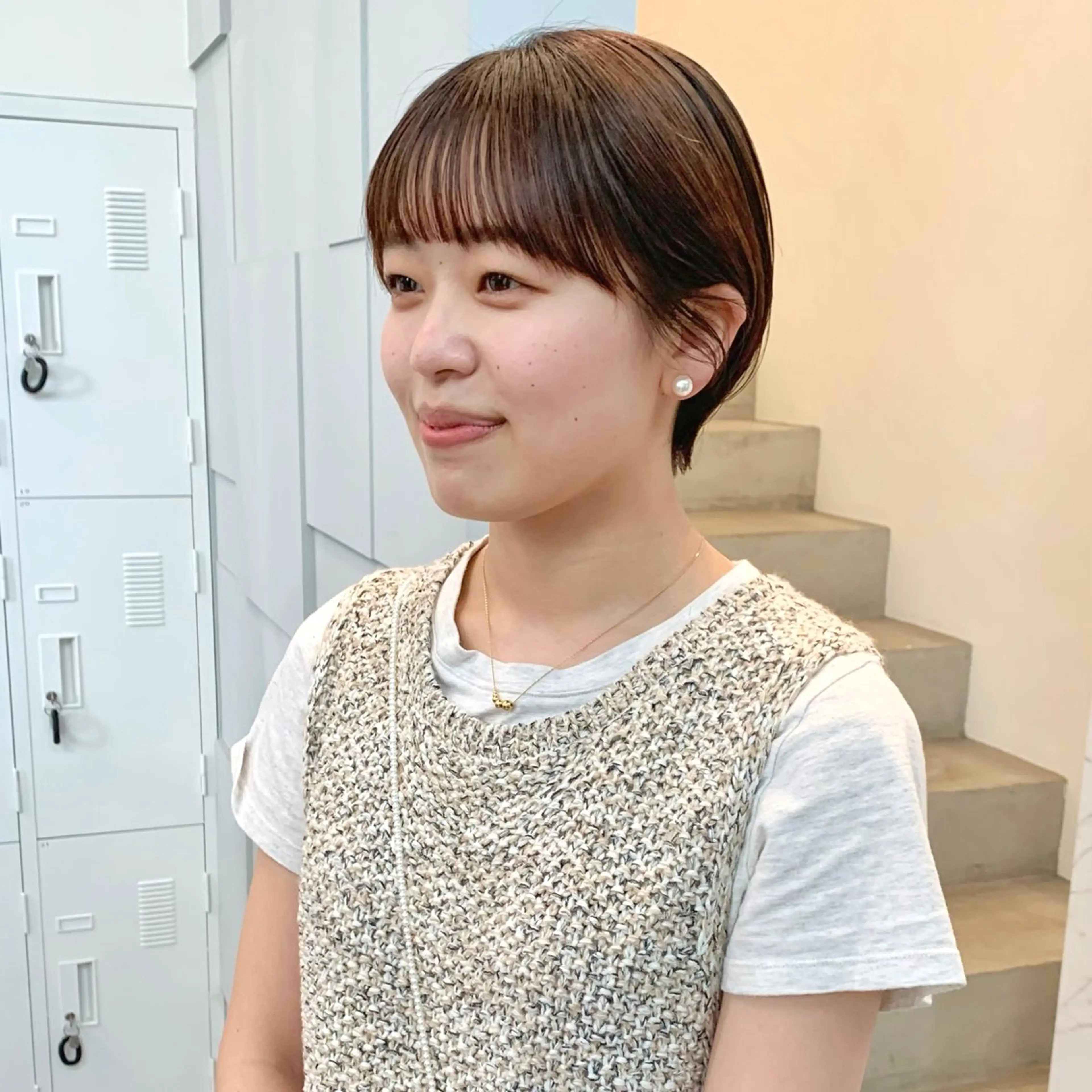 ショート aoi /パーマ /まるみショートのヘアスタイル