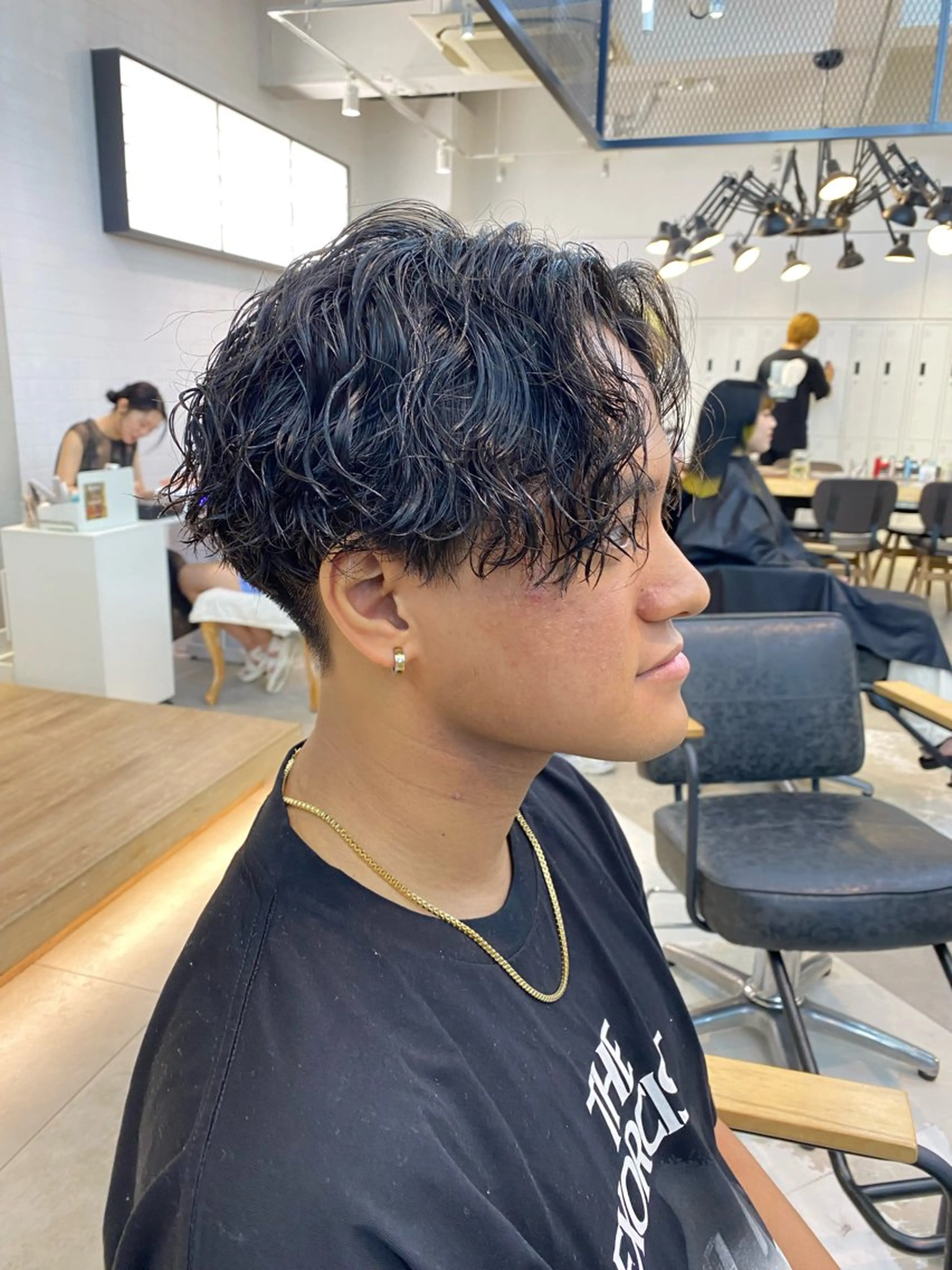 パーマ メンズ 新宿【メンズパーマ】 塩澤太一のヘアスタイル