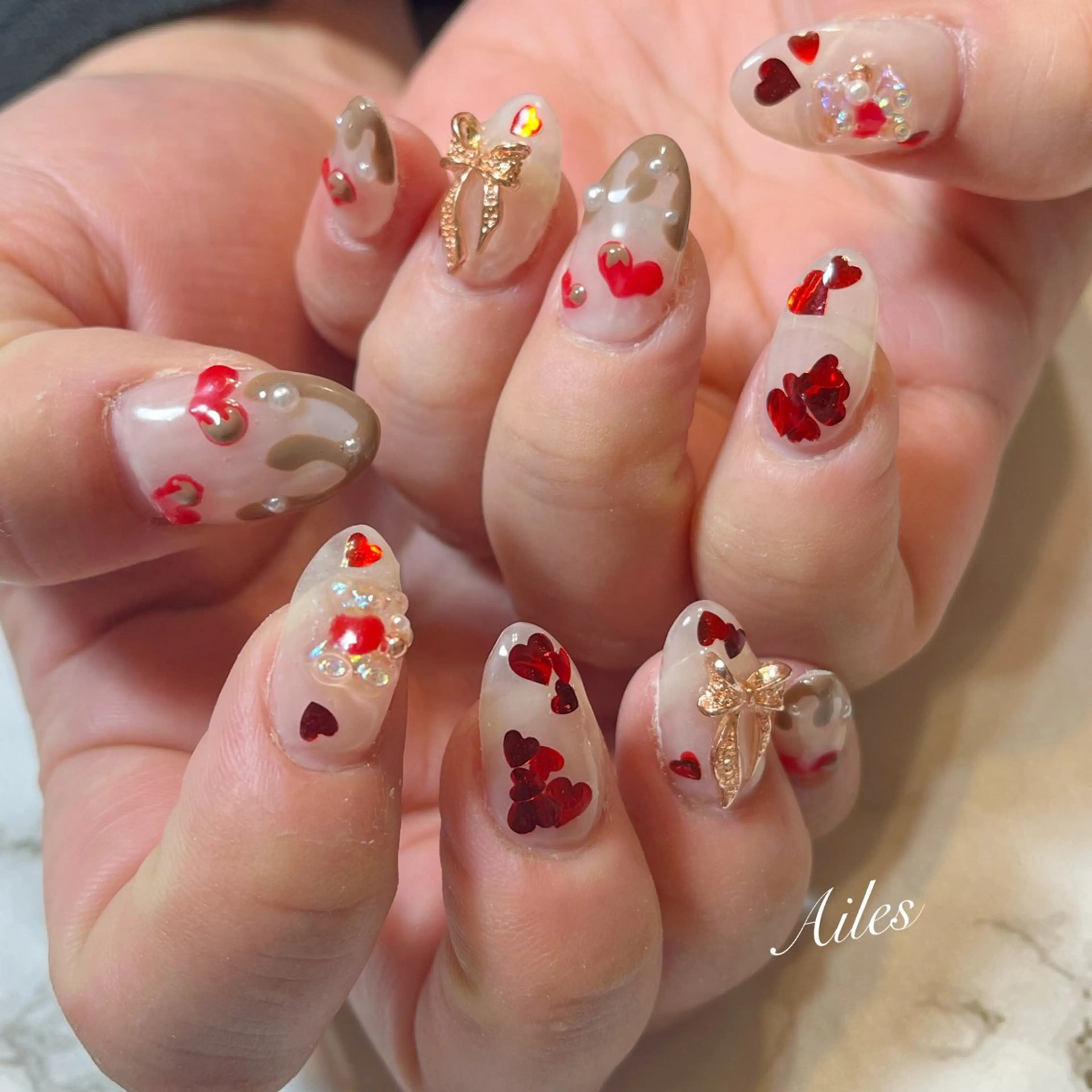 ネイル ハンドネイル Ailes mayumiのネイルデザイン