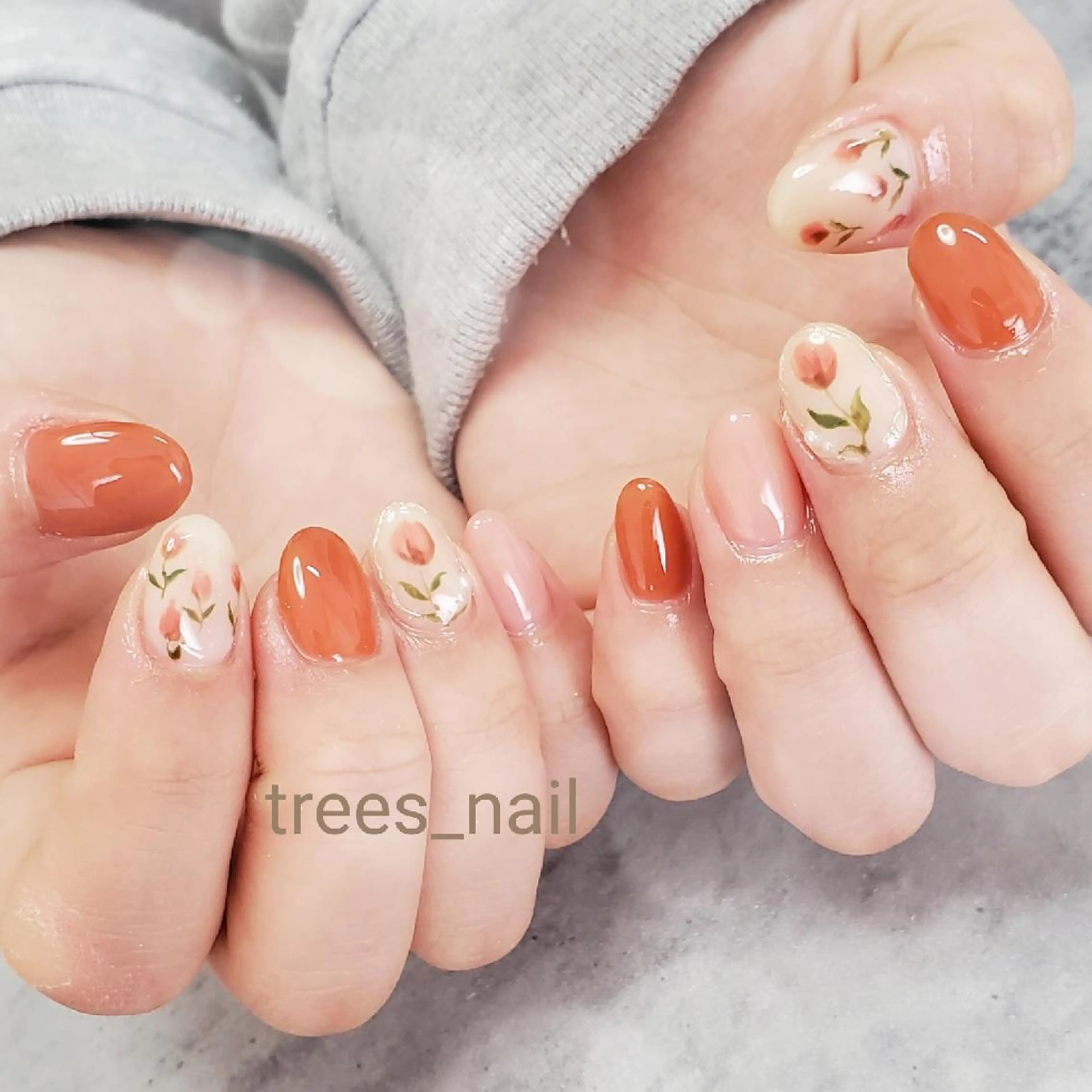ネイル trees_ nailのネイルデザイン