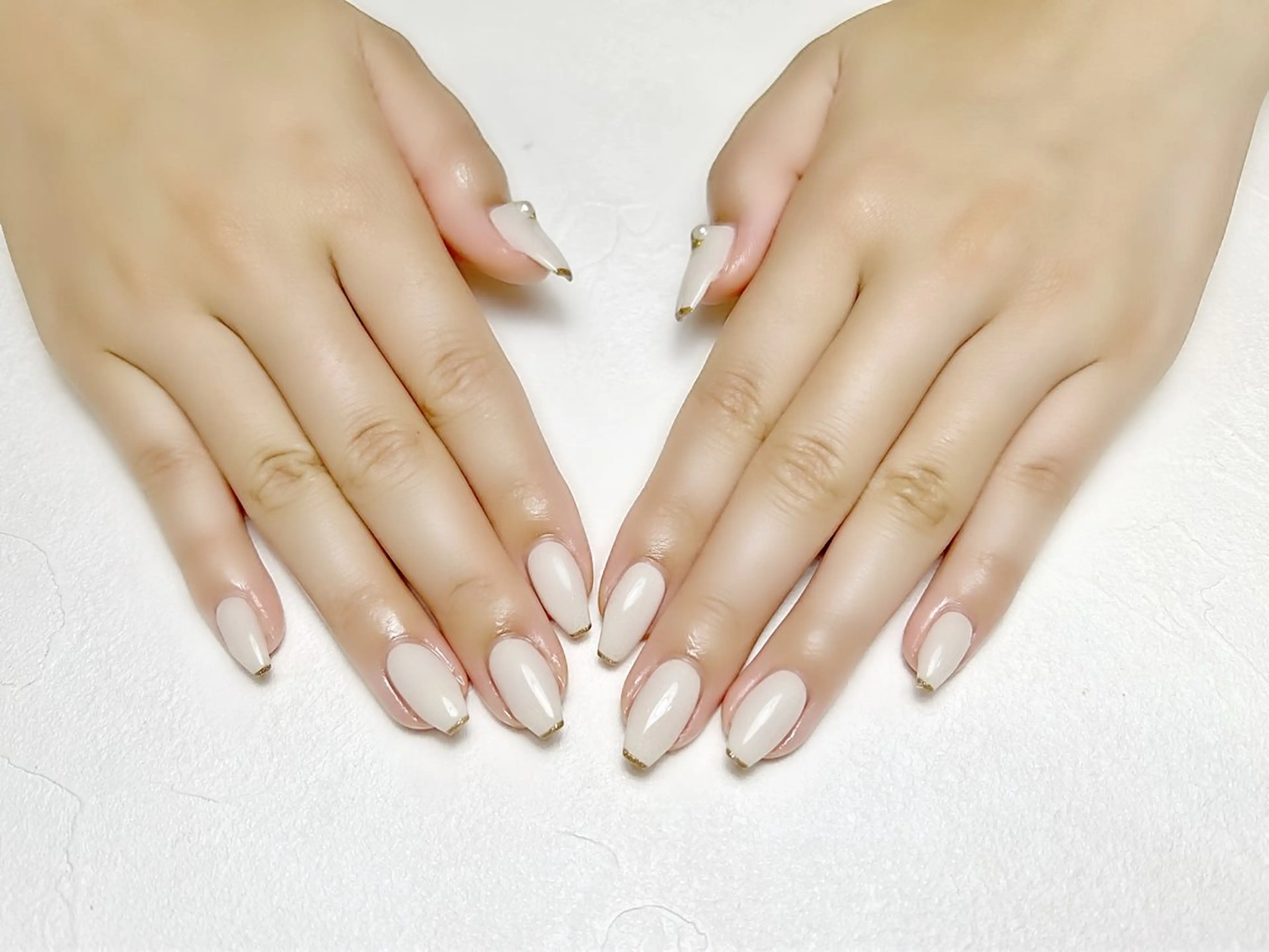 ネイル ラメ(グリッター) オフィスネイル ワンカラーネイル rouse nail RISATOのネイルデザイン