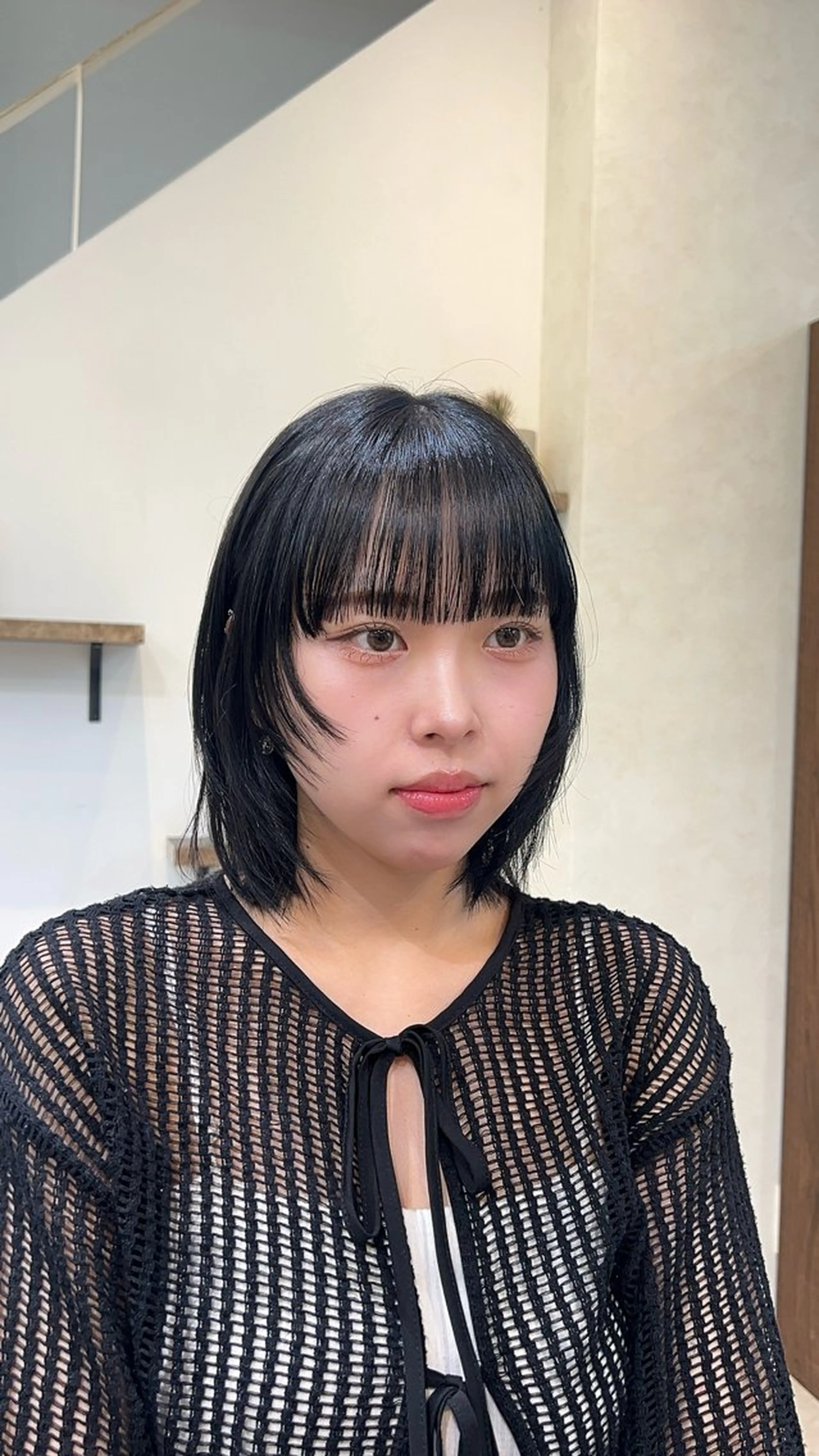 ショート カット VIEW Tokyo所属・🎀ミディアムボブ/ 縮毛矯正/ひかりのヘアスタイル