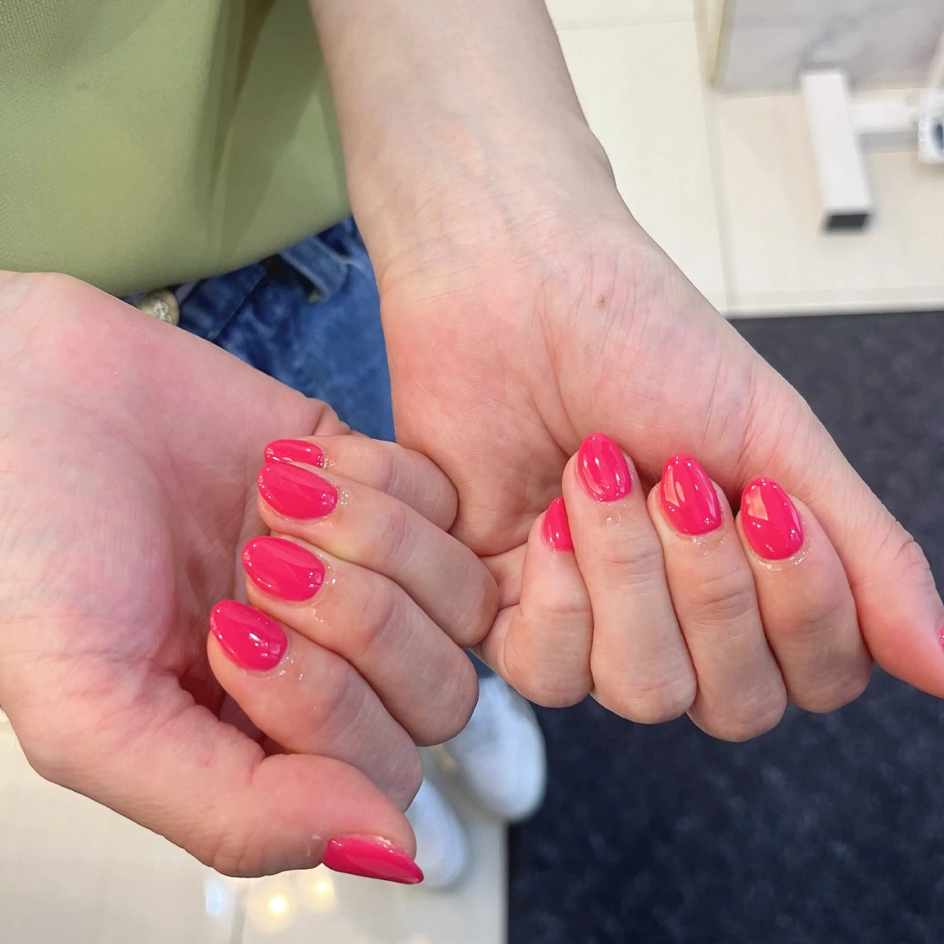 ネイル ピンク ハンドネイル arl nail💅yuriのネイルデザイン