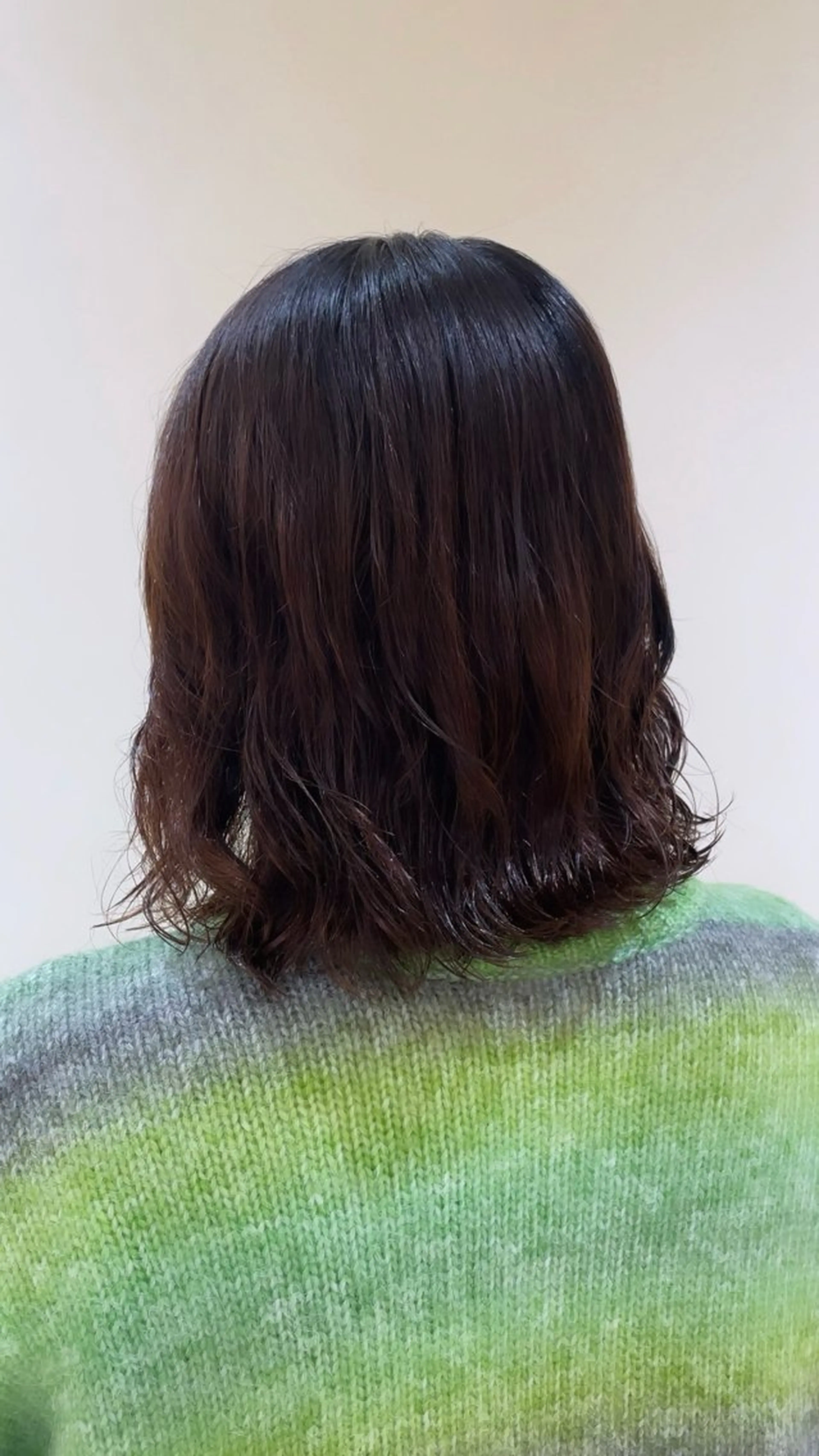 ミディアム カット パーマ 池田 早穂のヘアスタイル