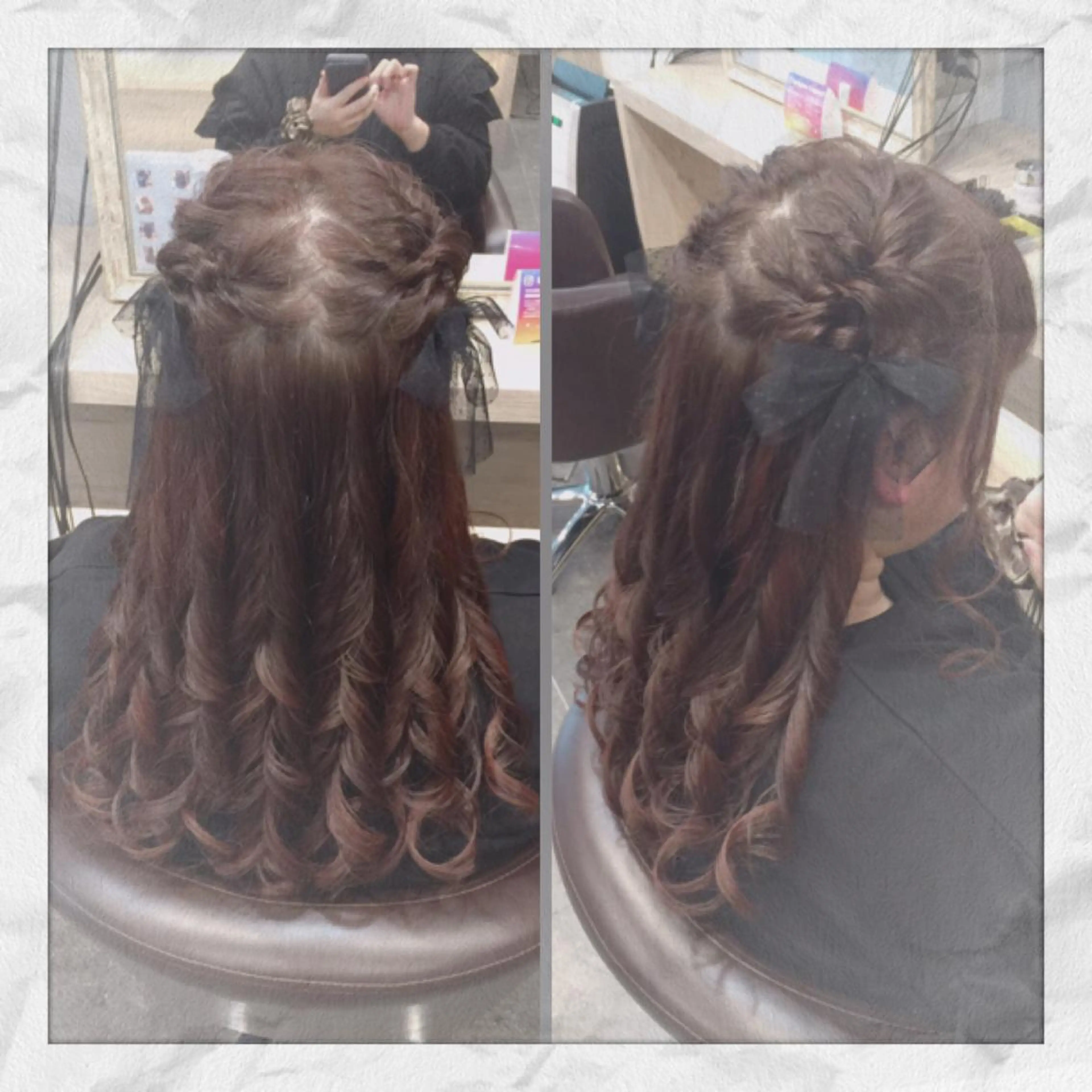 ロング ヘアアレンジ ヘアセット ヘアセット/着付け 𓇼 松本 夏美𓇼のヘアスタイル