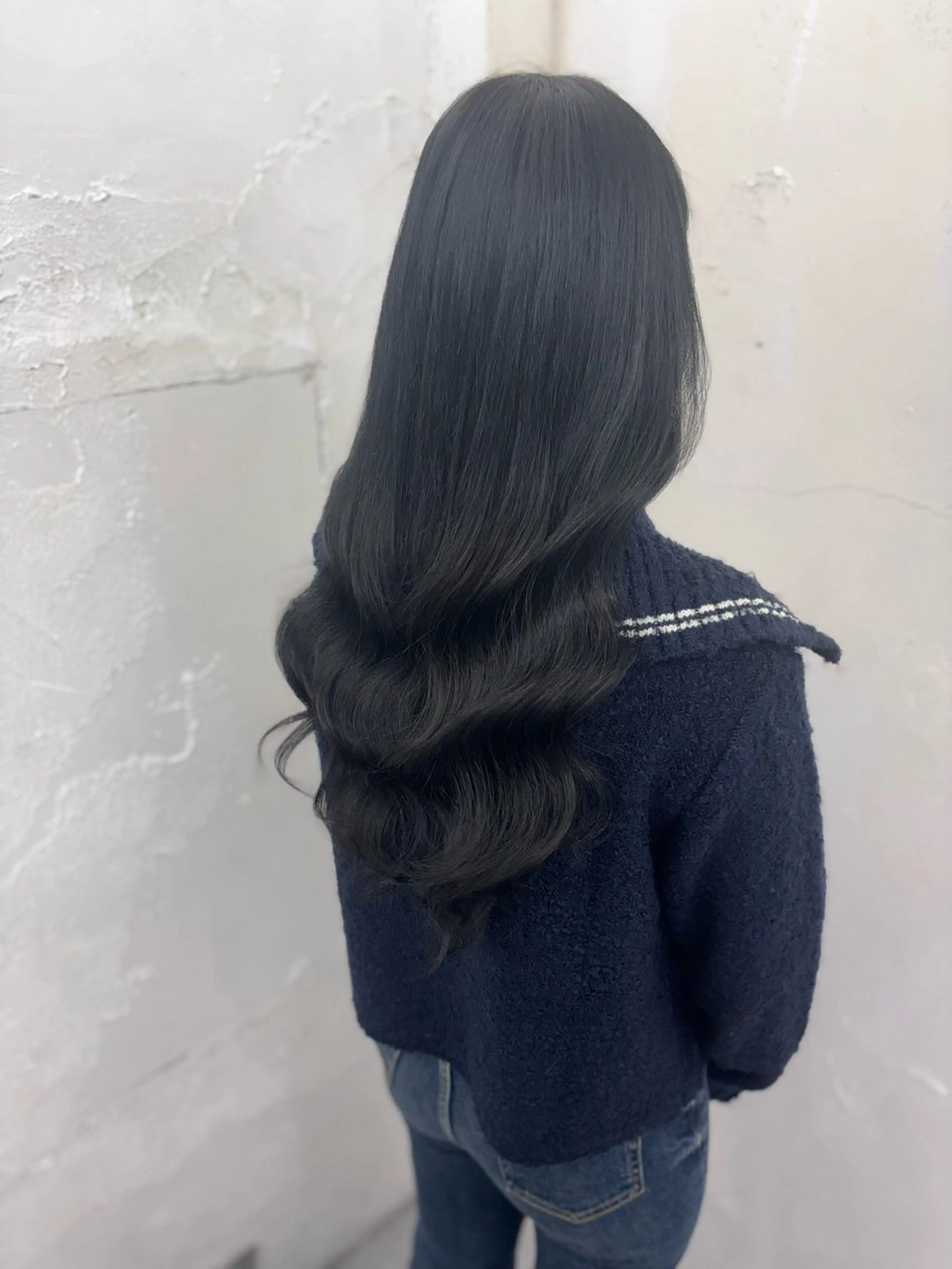 ロング カラー エクステ ロング ヘアカラー エクステ ALPHA りくやのヘアスタイル