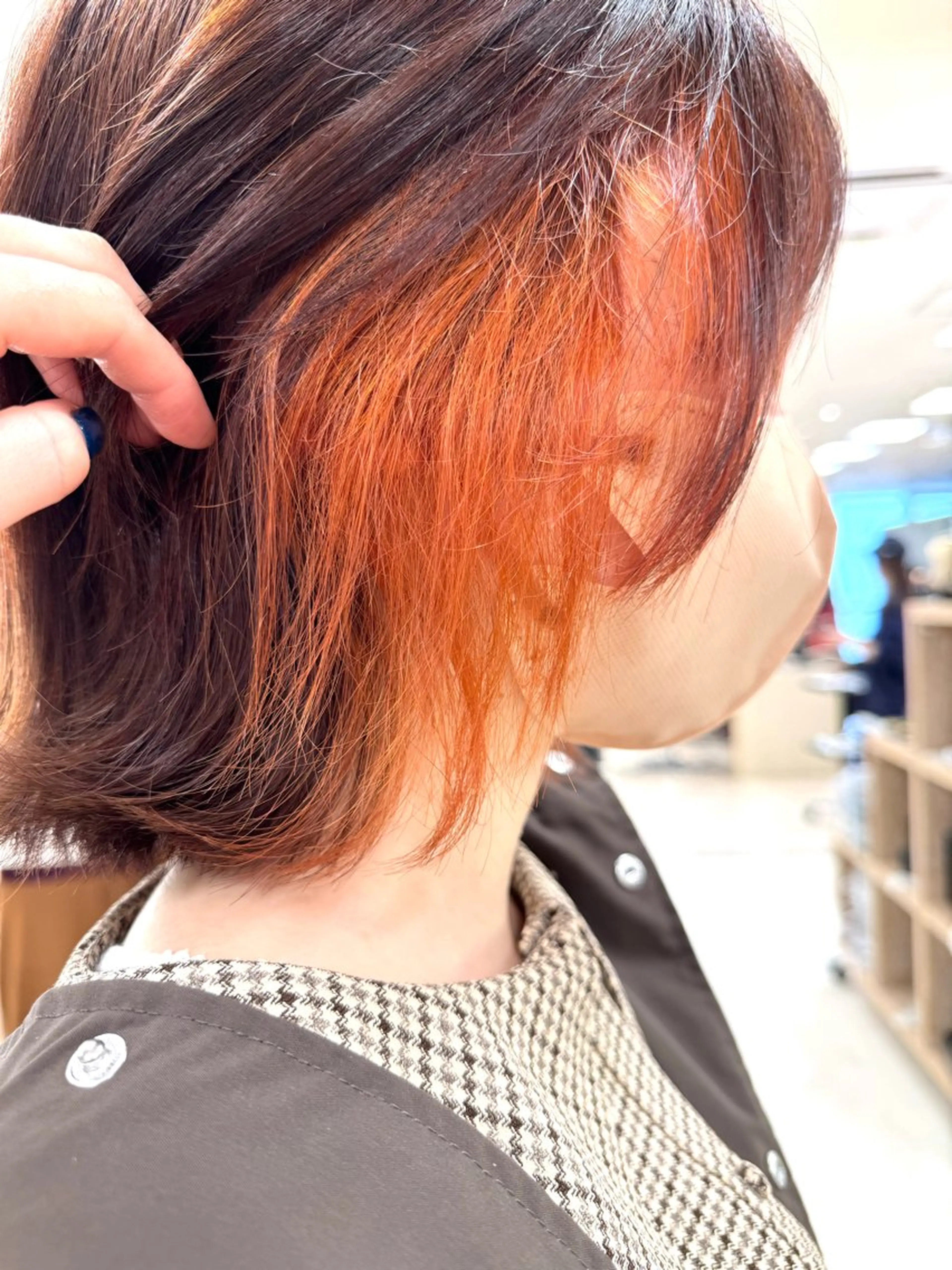 カラー 髪質改善/縮毛矯正/ 暖色カラー💫のヘアスタイル