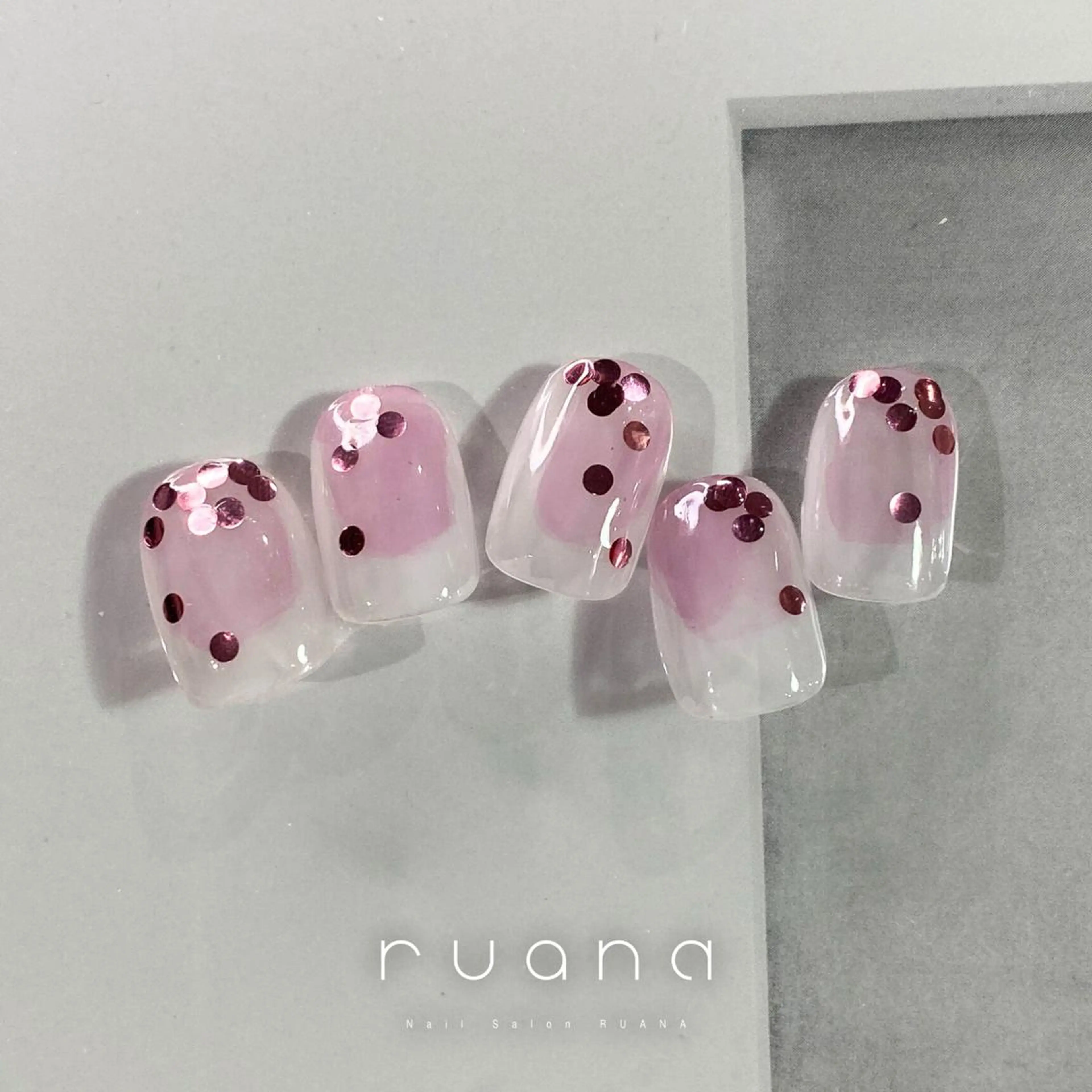 ネイル ハンドネイル 中西 心純愛のネイルデザイン