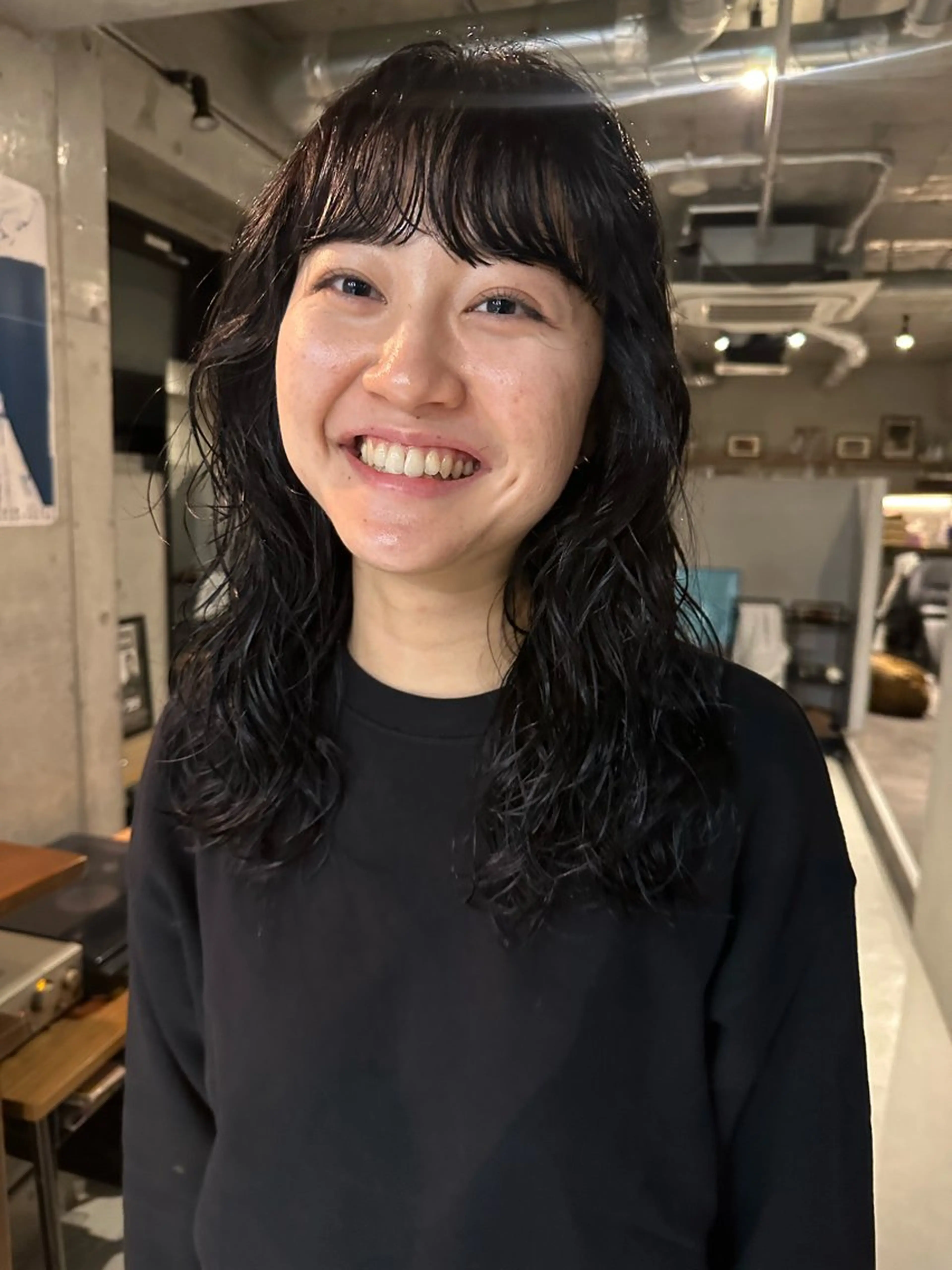 ミディアム カラー パーマ カット ヘアカラー パーマ トリートメント 斎藤祐樹 /レイヤー/パーマのヘアスタイル