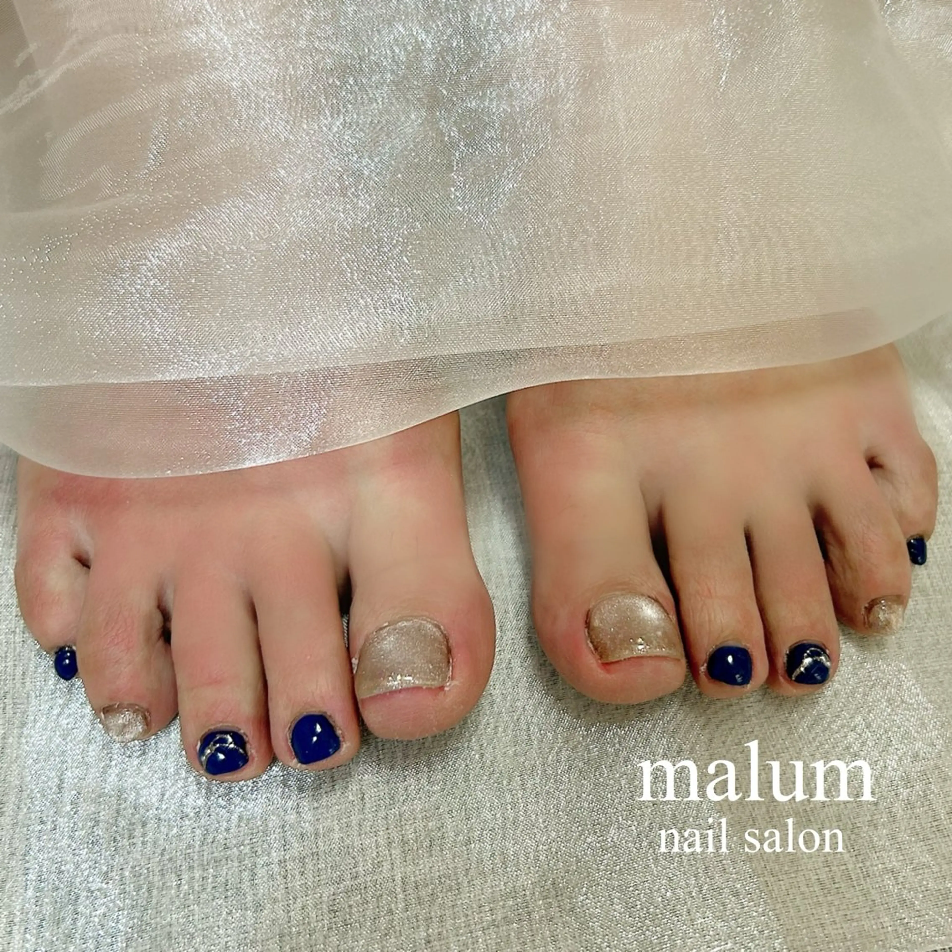 ネイル フットネイル malum nailのネイルデザイン