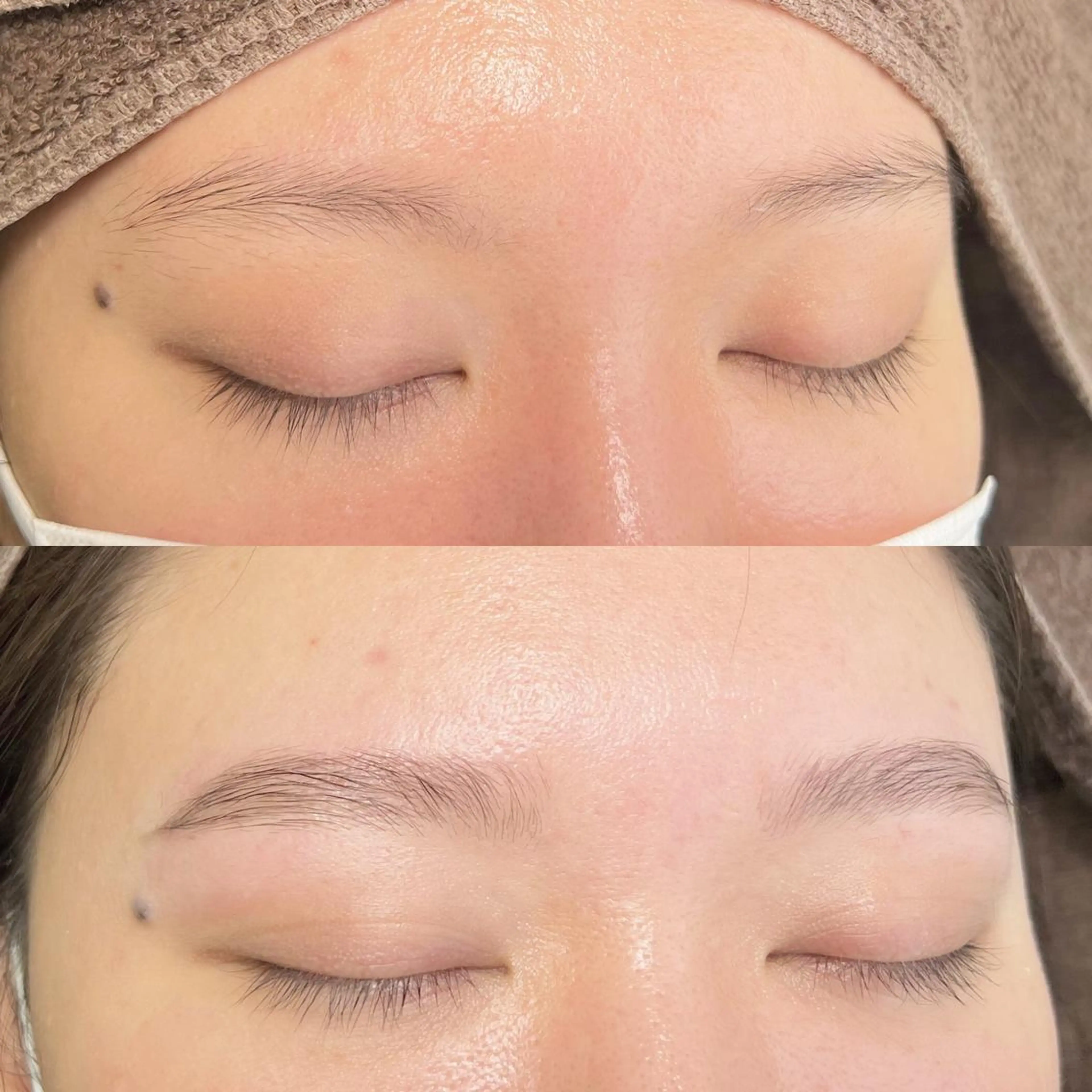 マツエク・マツパ アイブロウ フラットラッシュ 韓国風マツエク パリジェンヌラッシュリフト まつげパーマ 下まつげエクステ ワックス脱毛 その他(アイブロウ) Cherie Kawaguchiのマツエク・マツパデザイン