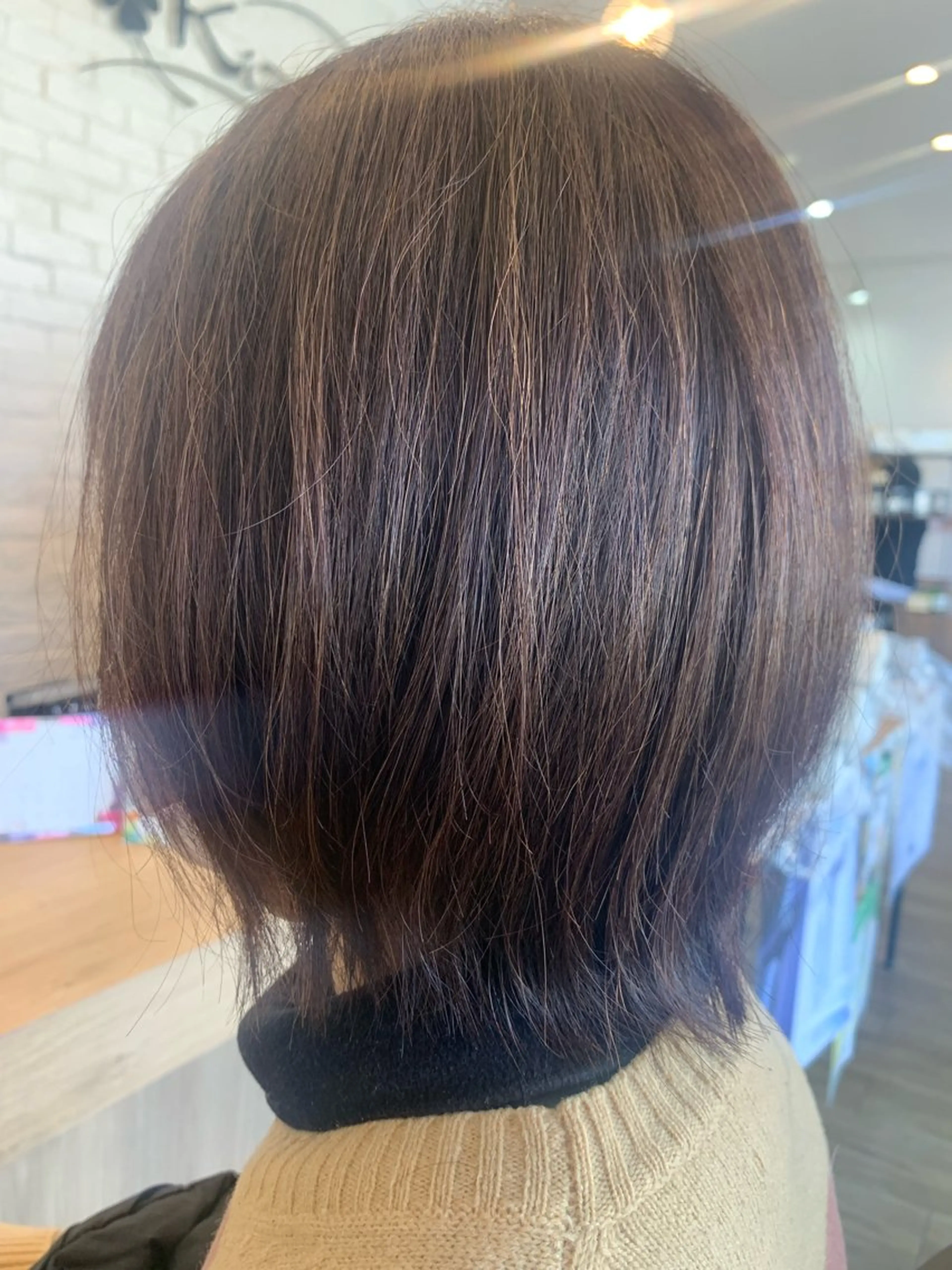 ショート ボブ ショートヘア 外ハネヘア 森本 美咲のヘアスタイル