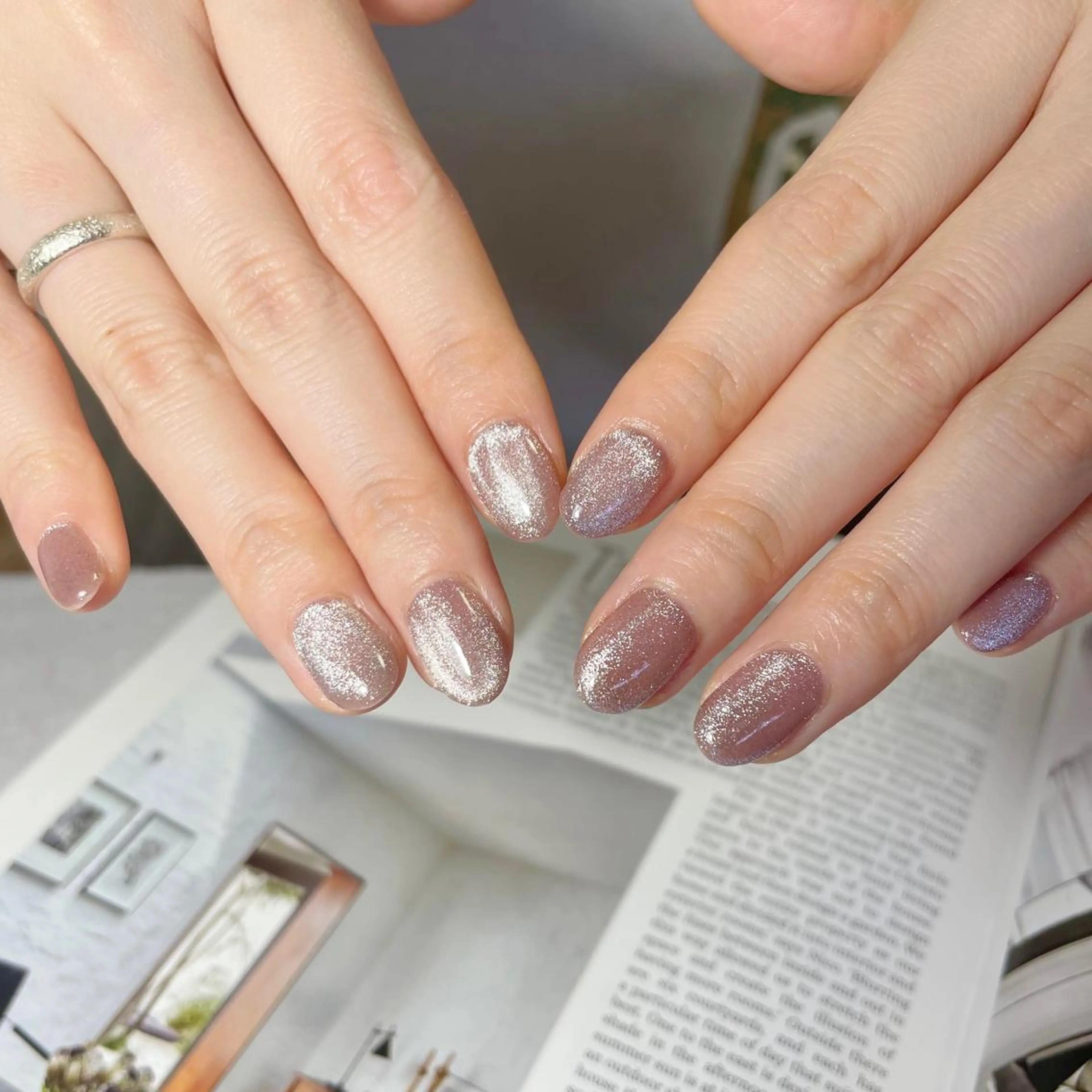 ネイル マグネットネイル Lofinails ちひろのネイルデザイン