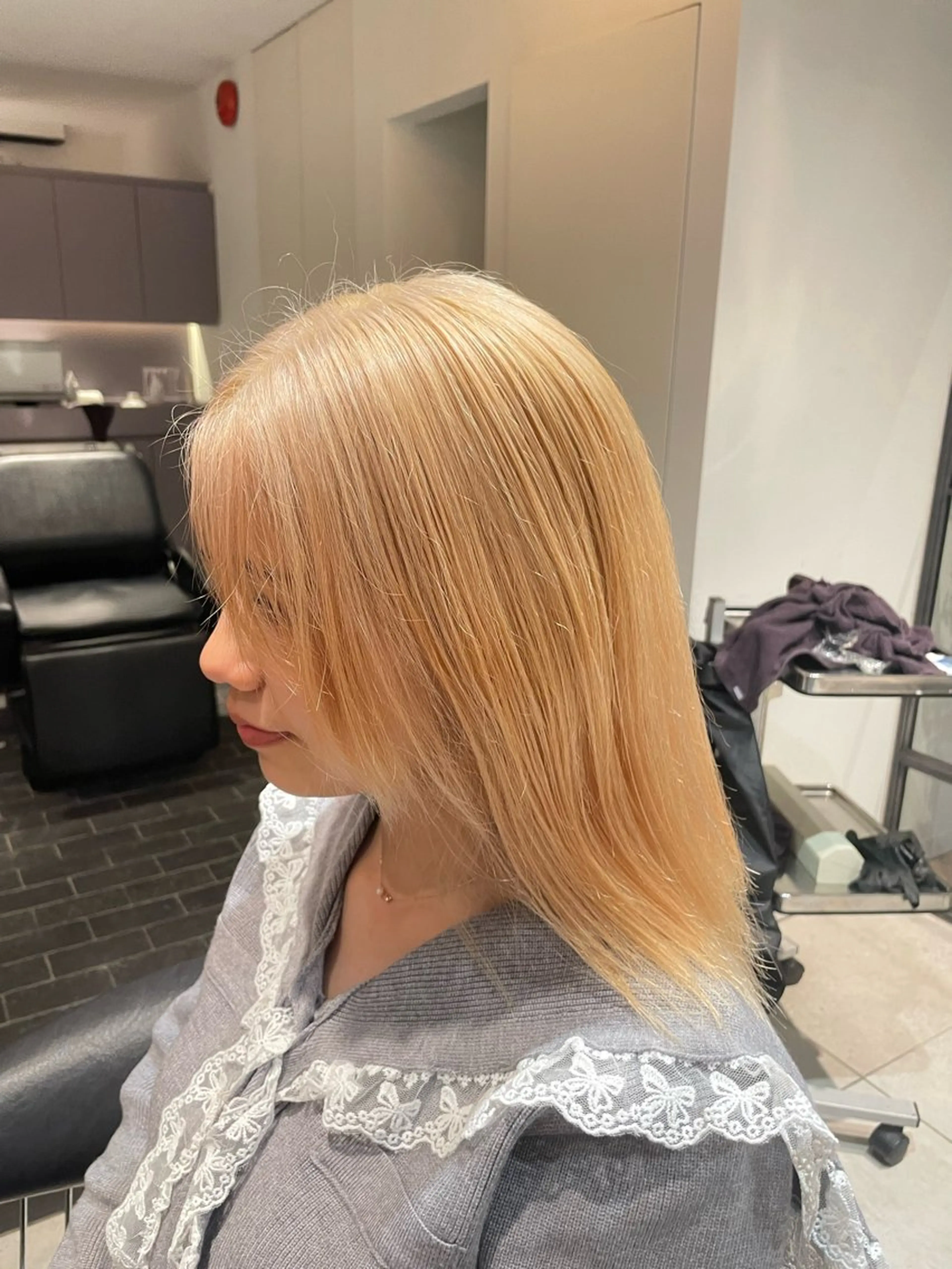 ミディアム ヘアカラー sweet room藤沢所属・髪質改善✨高級カラー 野井琢生のヘアスタイル