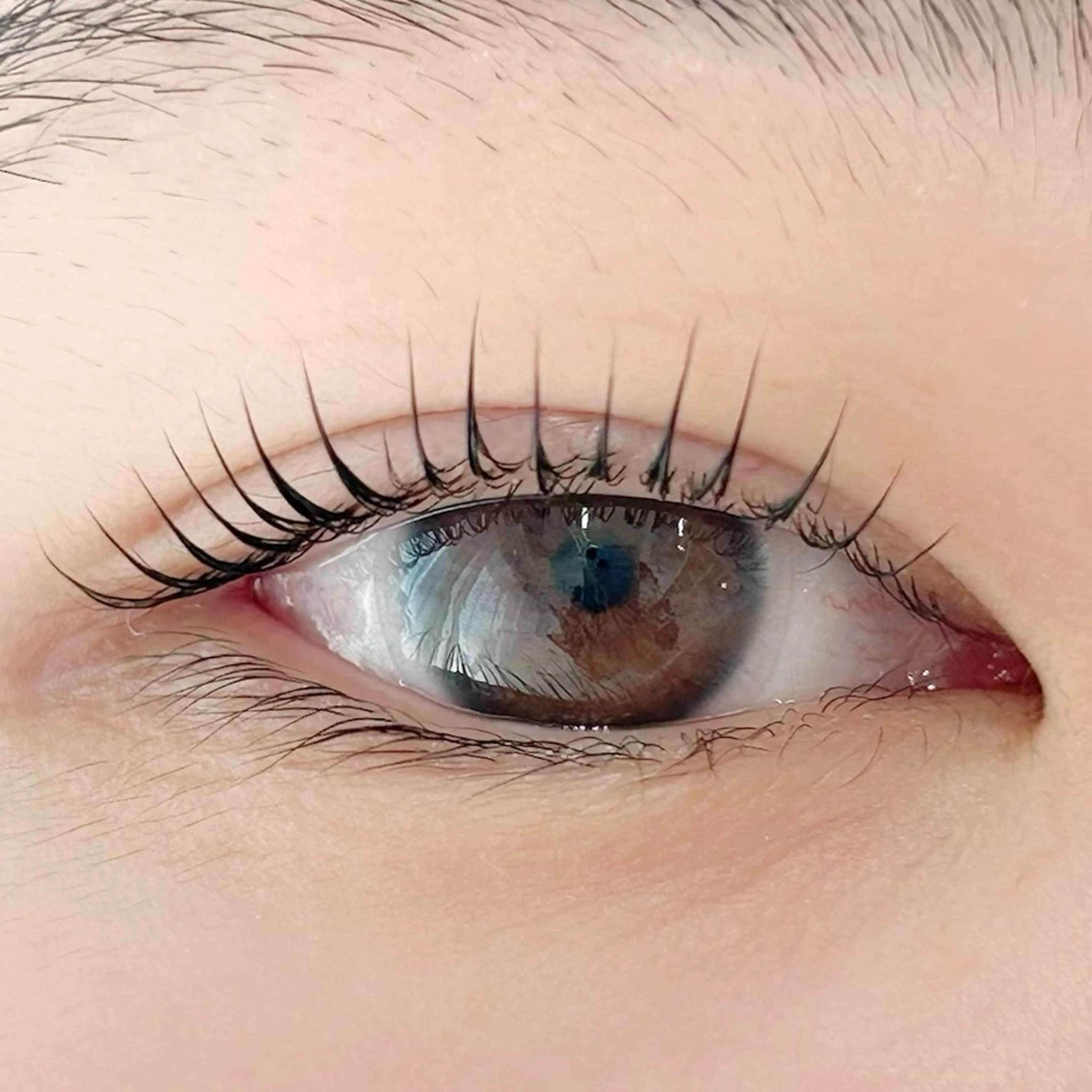 マツエク・マツパ パリジェンヌラッシュリフト 一重×まつ毛パーマ BellFlower Aki（眉・まつげ）のマツエク・マツパデザイン