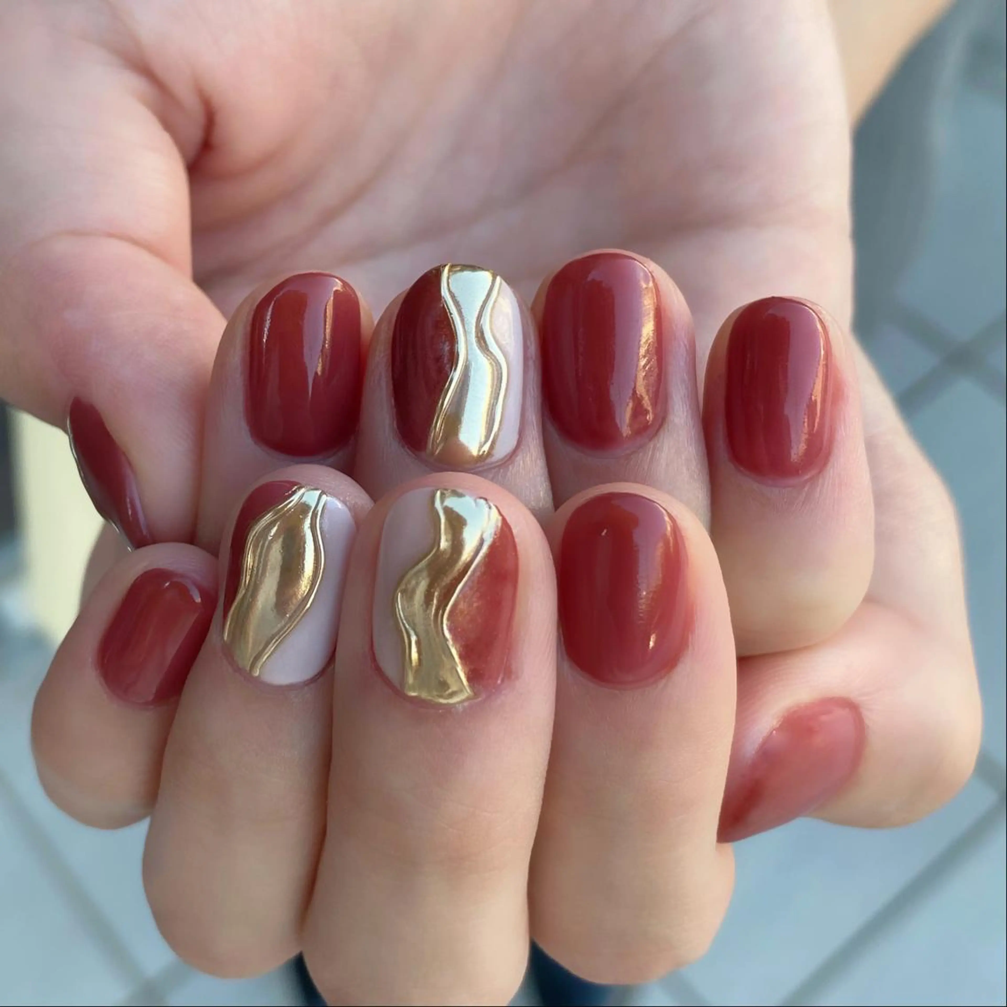 ネイル ニュアンスネイル ハンドネイル ハンドケア u sのネイルデザイン