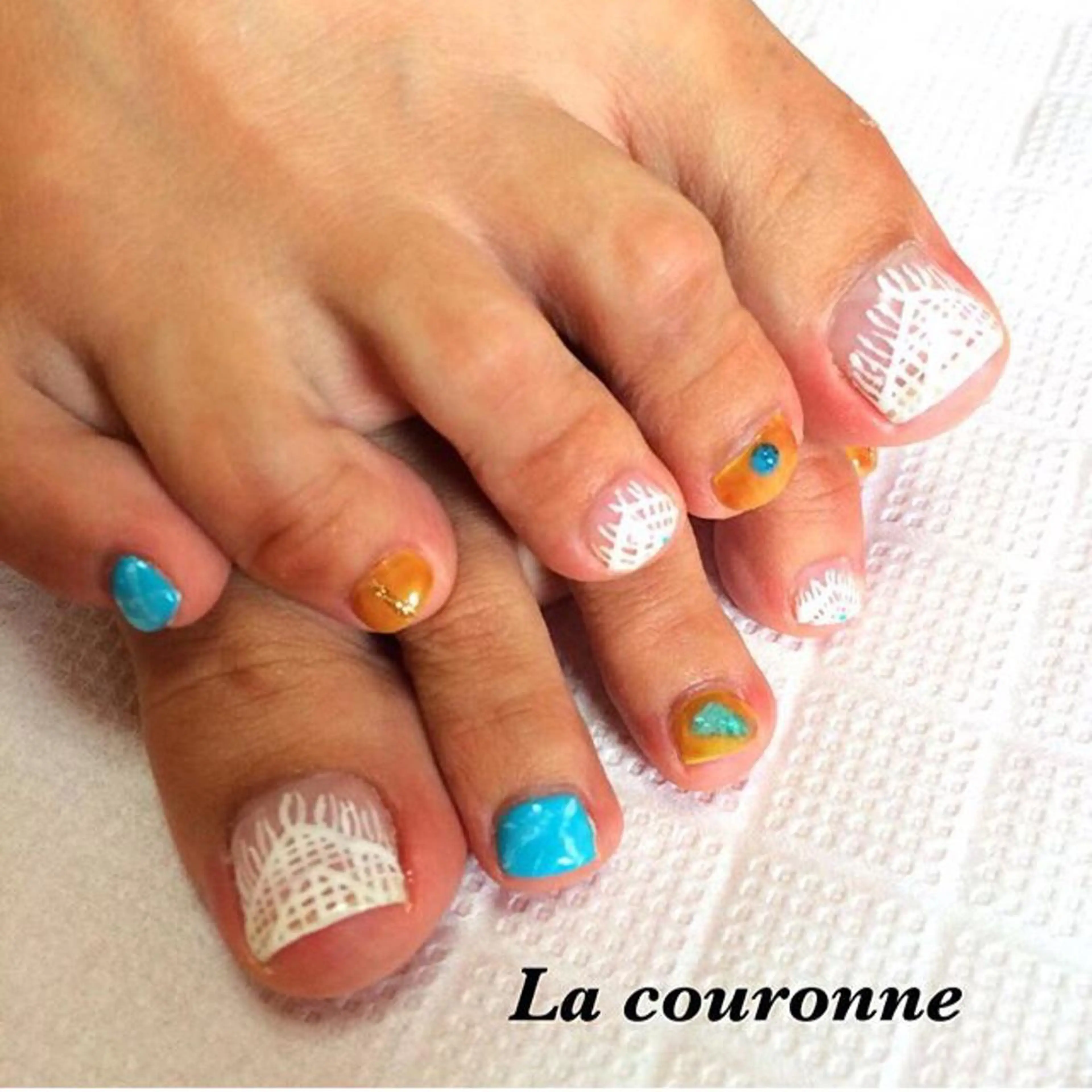 ネイル Lacouronne NATSUMIのネイルデザイン