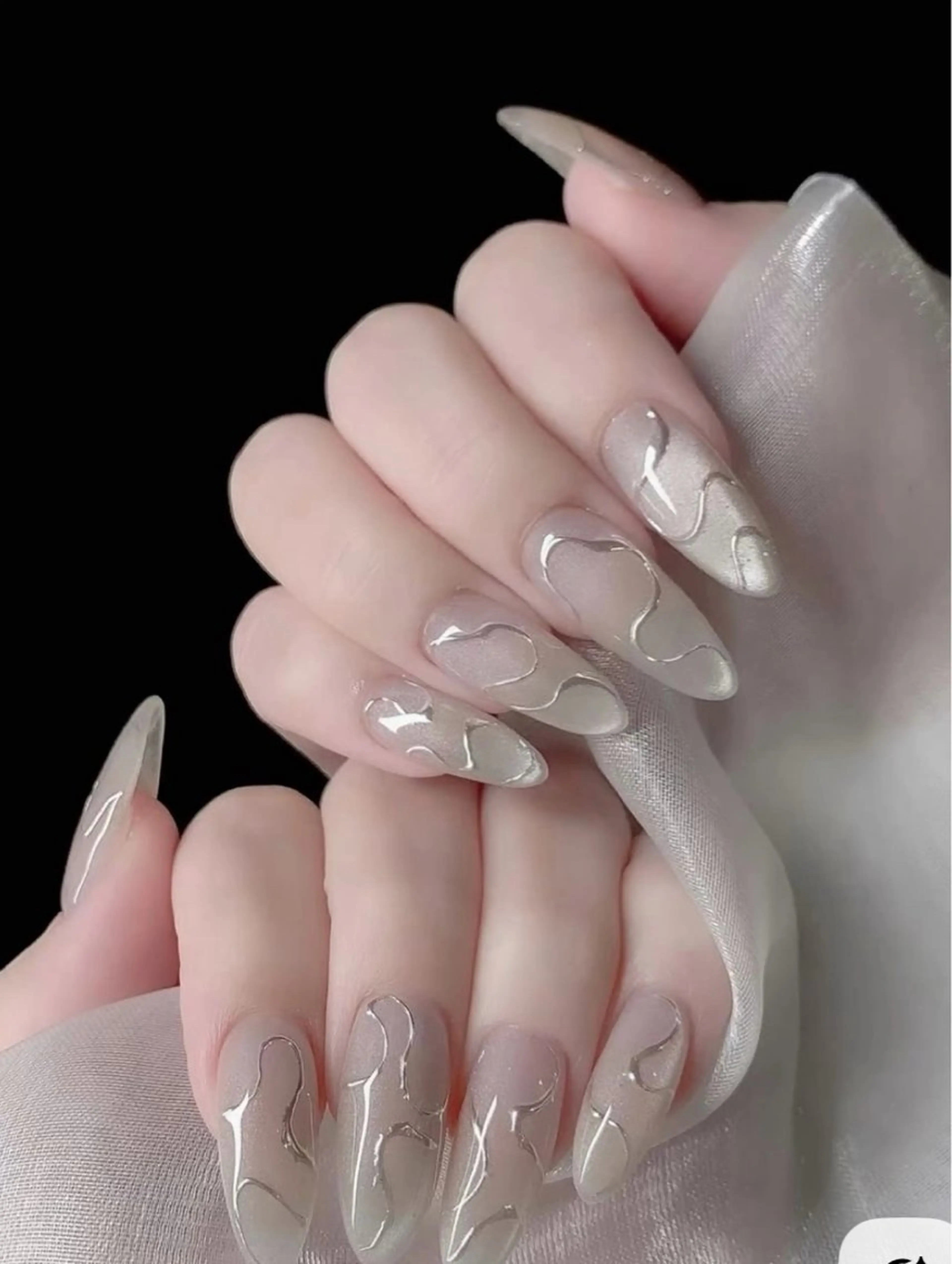 ネイル アートネイル フットネイル フレンチネイル ジェルネイル 韓国ネイル Kawaii Nail Salon所属・YURI NAIL NARITAのネイルデザイン