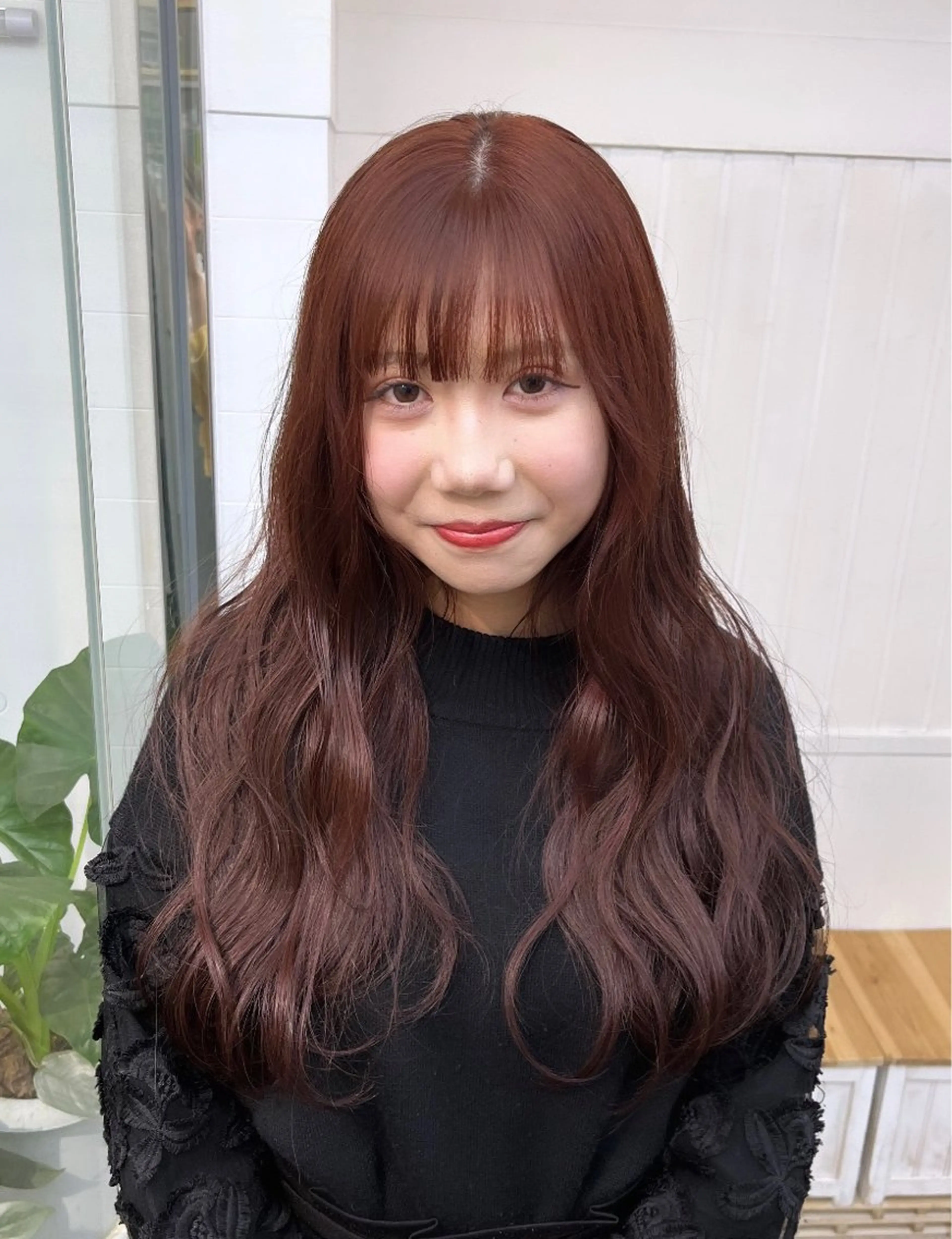 ロング カラー ヘアアレンジ ピンクカラー 🦋レイヤー職人 猪瀬玲奈🦋のヘアスタイル