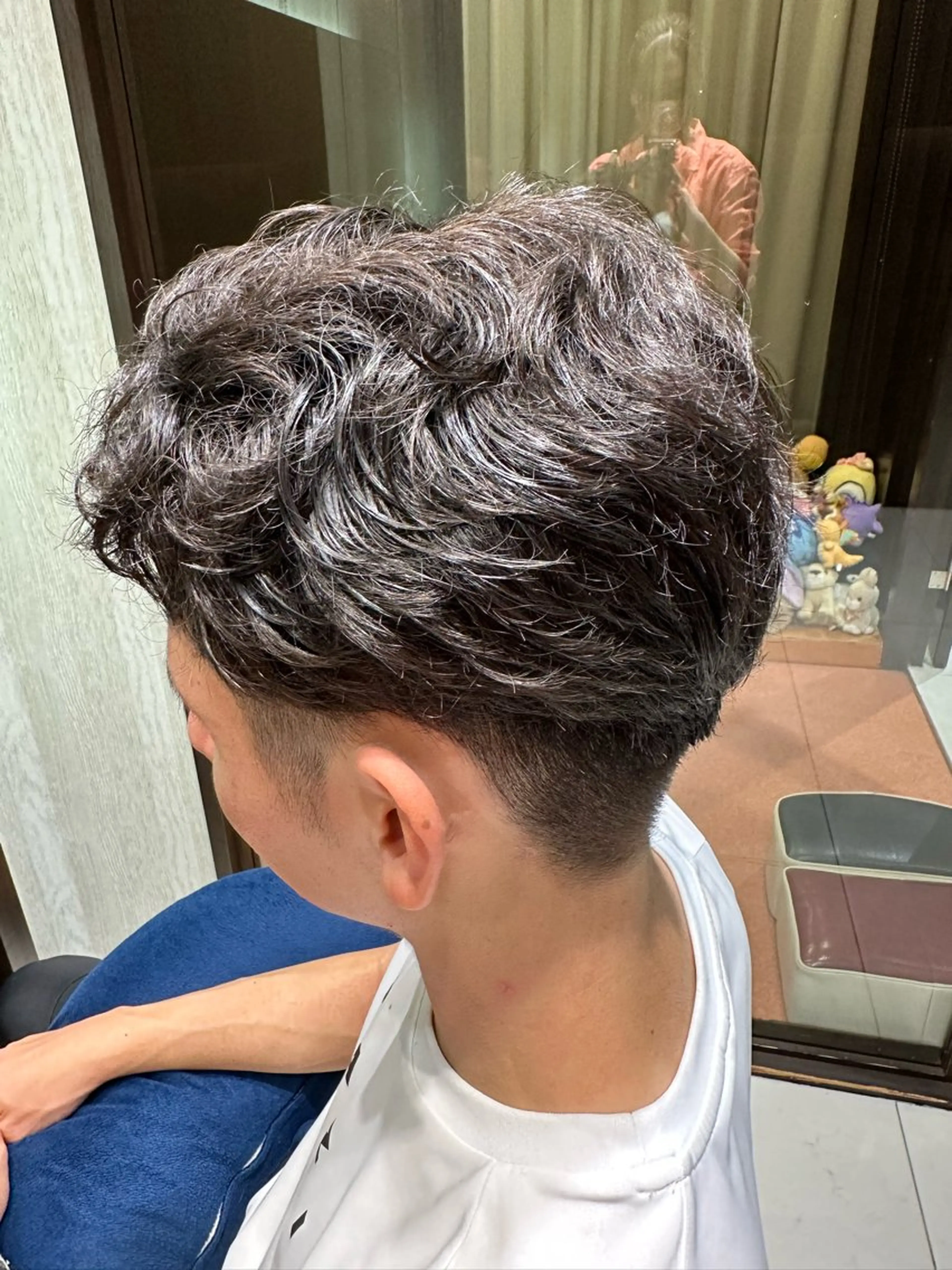 メンズ ブリーチ/艶カラー カノ🌼のヘアスタイル