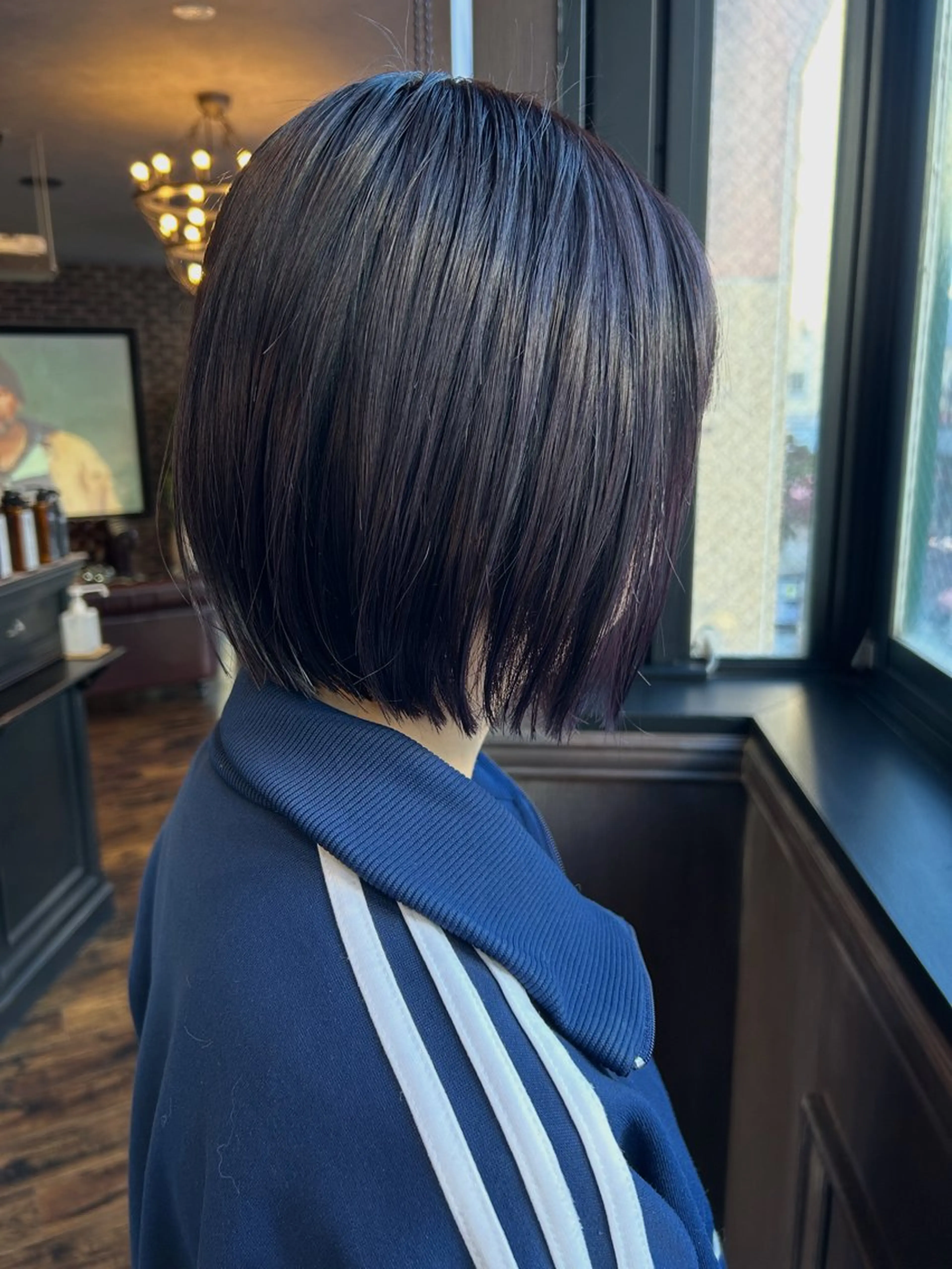 《🕊️寒色カラー💙》透明感カラー×カット（アディクシーカラー使用✨）の写真