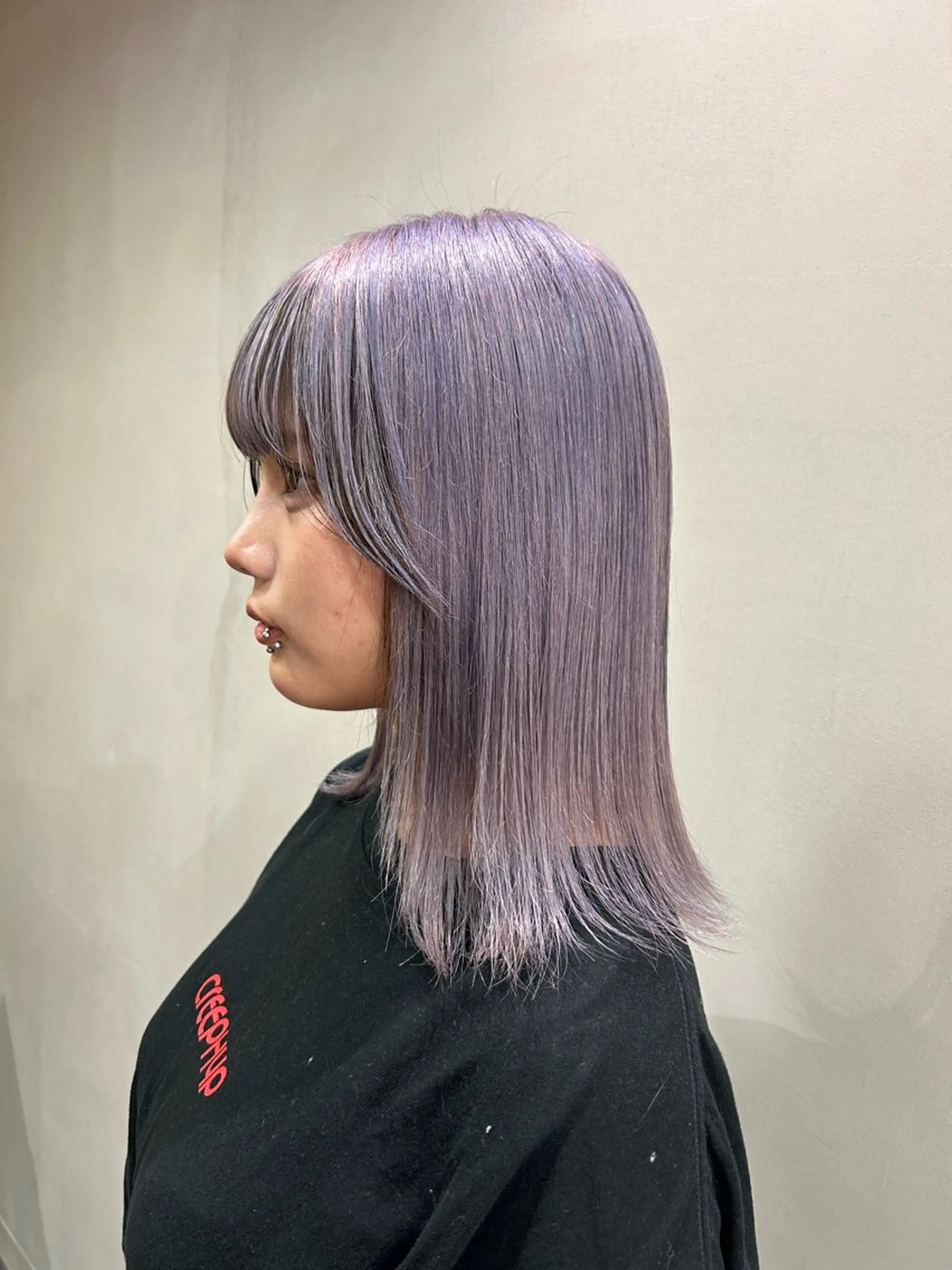 ミディアム ヘアカラー トリートメント ハイトーン/ブリーチ 🧁soraのヘアスタイル