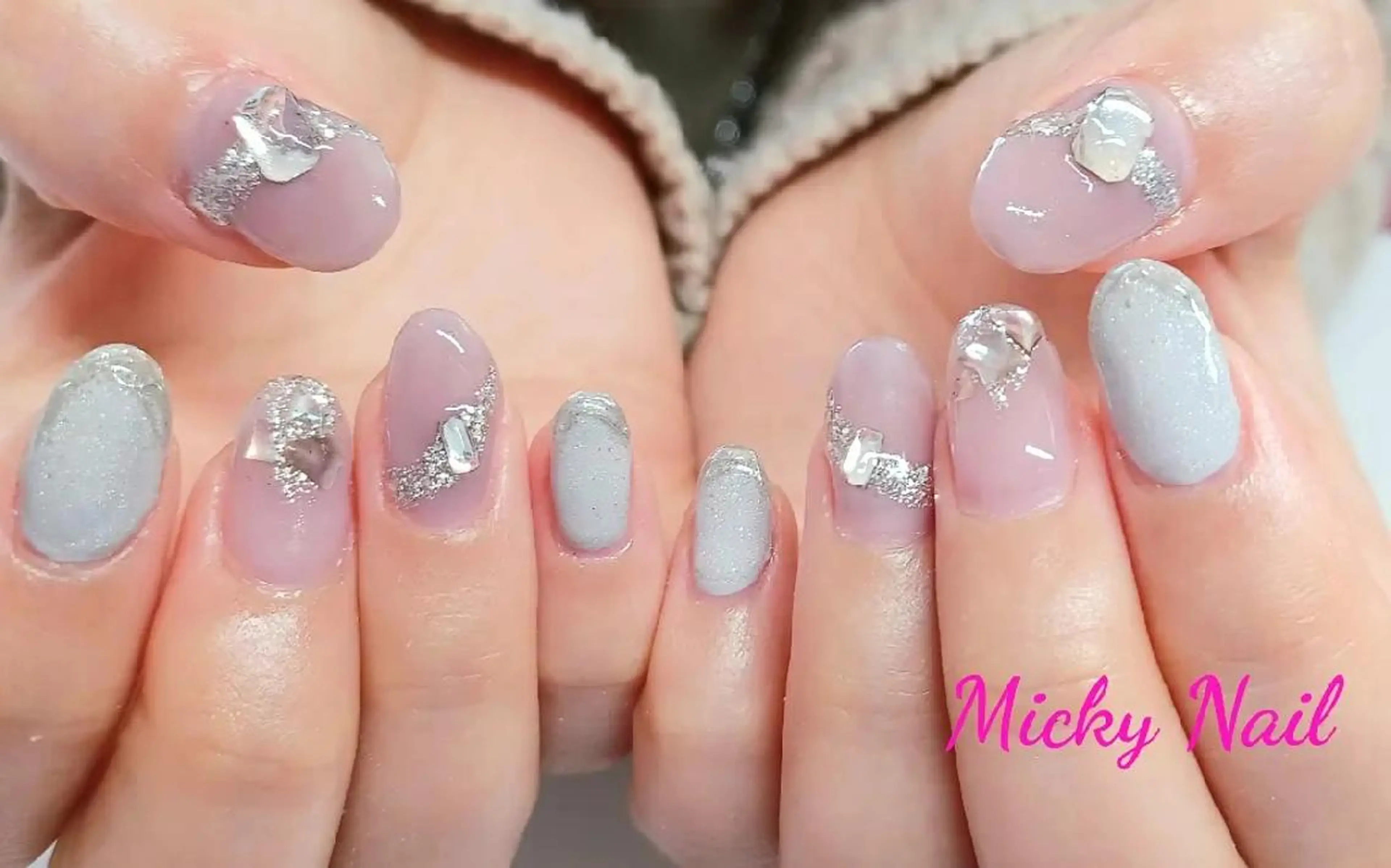 ネイル ピンク Micky nail chikushinoのネイルデザイン