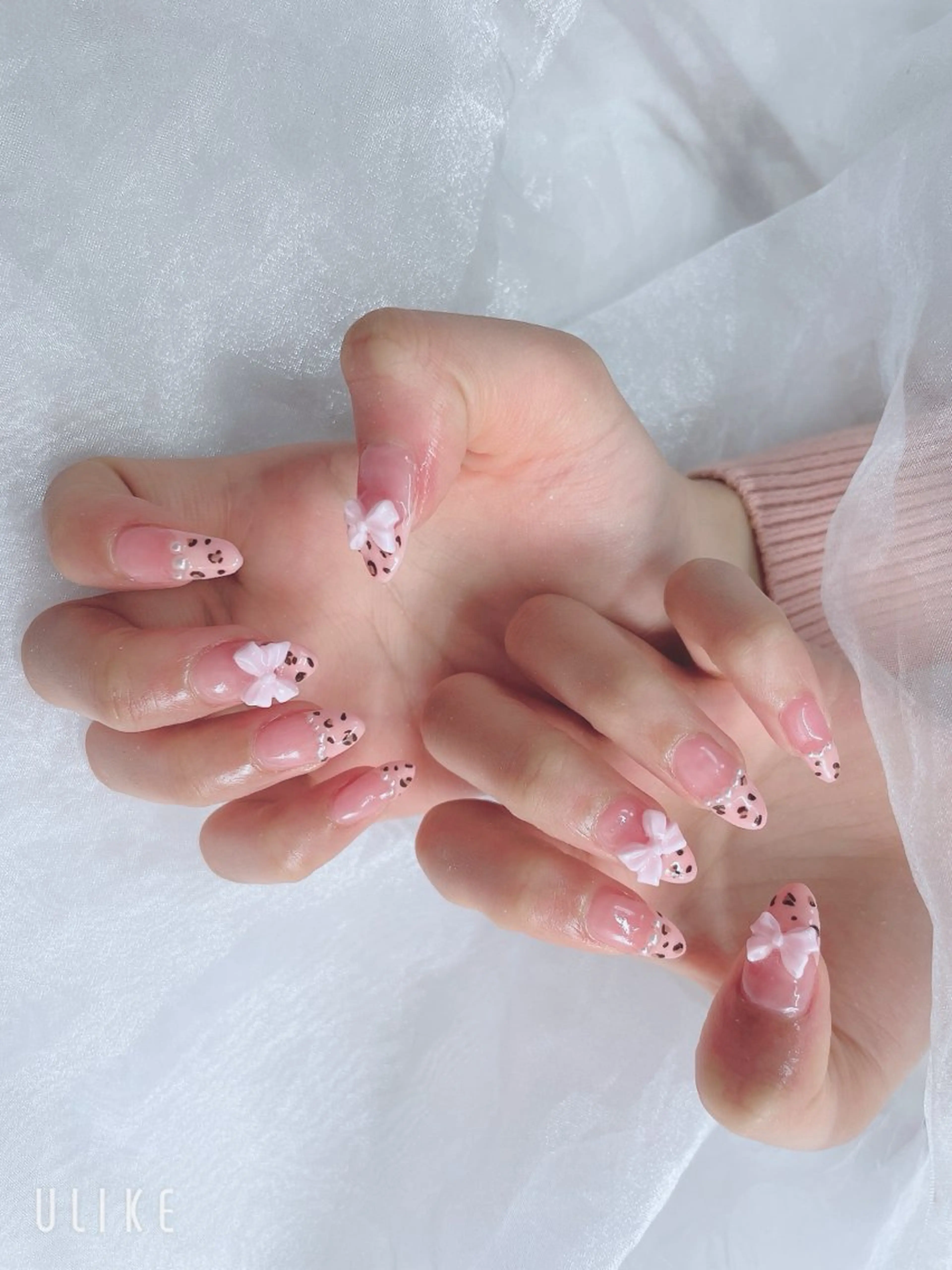 ネイル フレンチネイル BABY LION :Linaのネイルデザイン