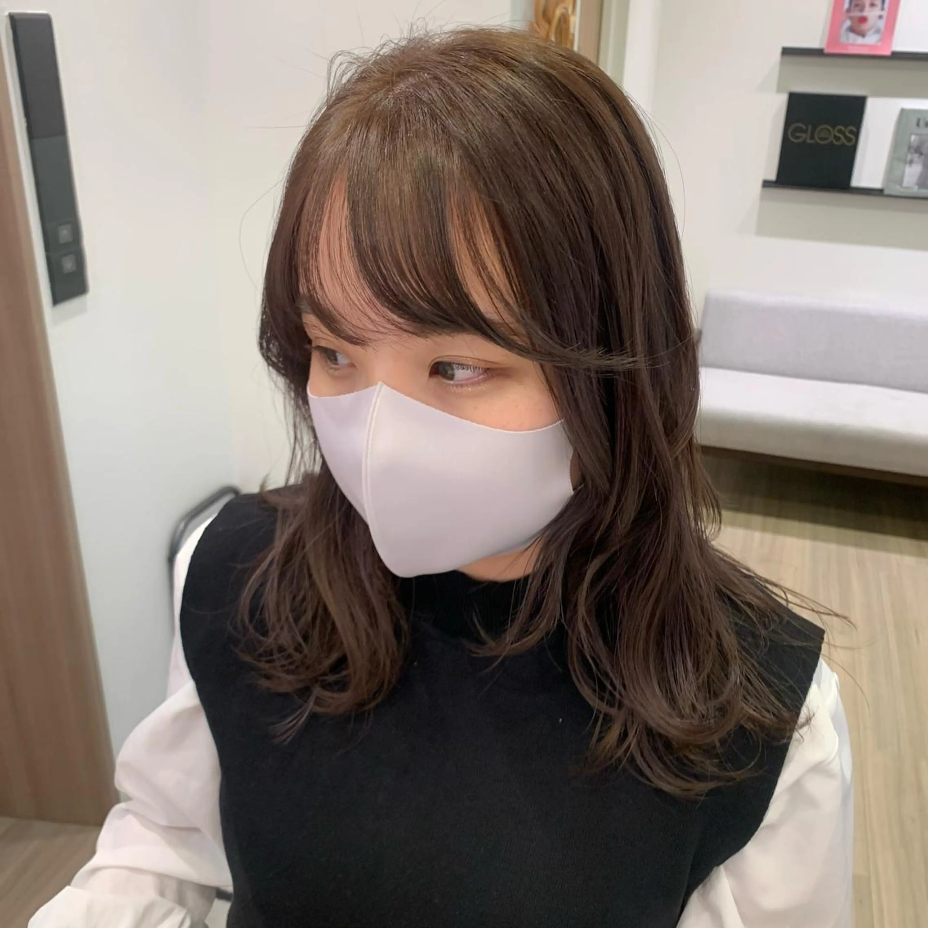 ミディアム カラー Eleanor 池袋 ミカのヘアスタイル