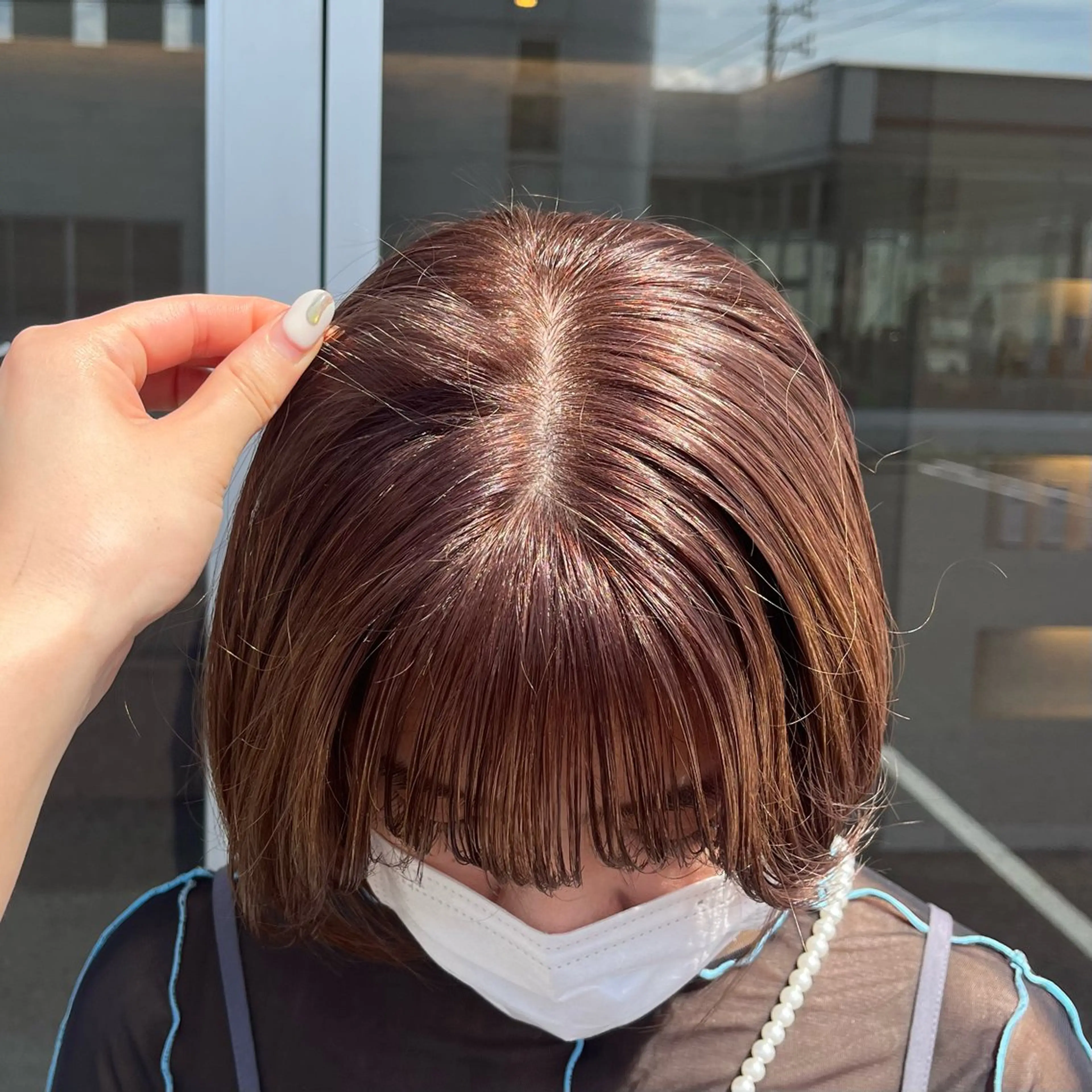 カラー 服部 沙弥佳のヘアスタイル