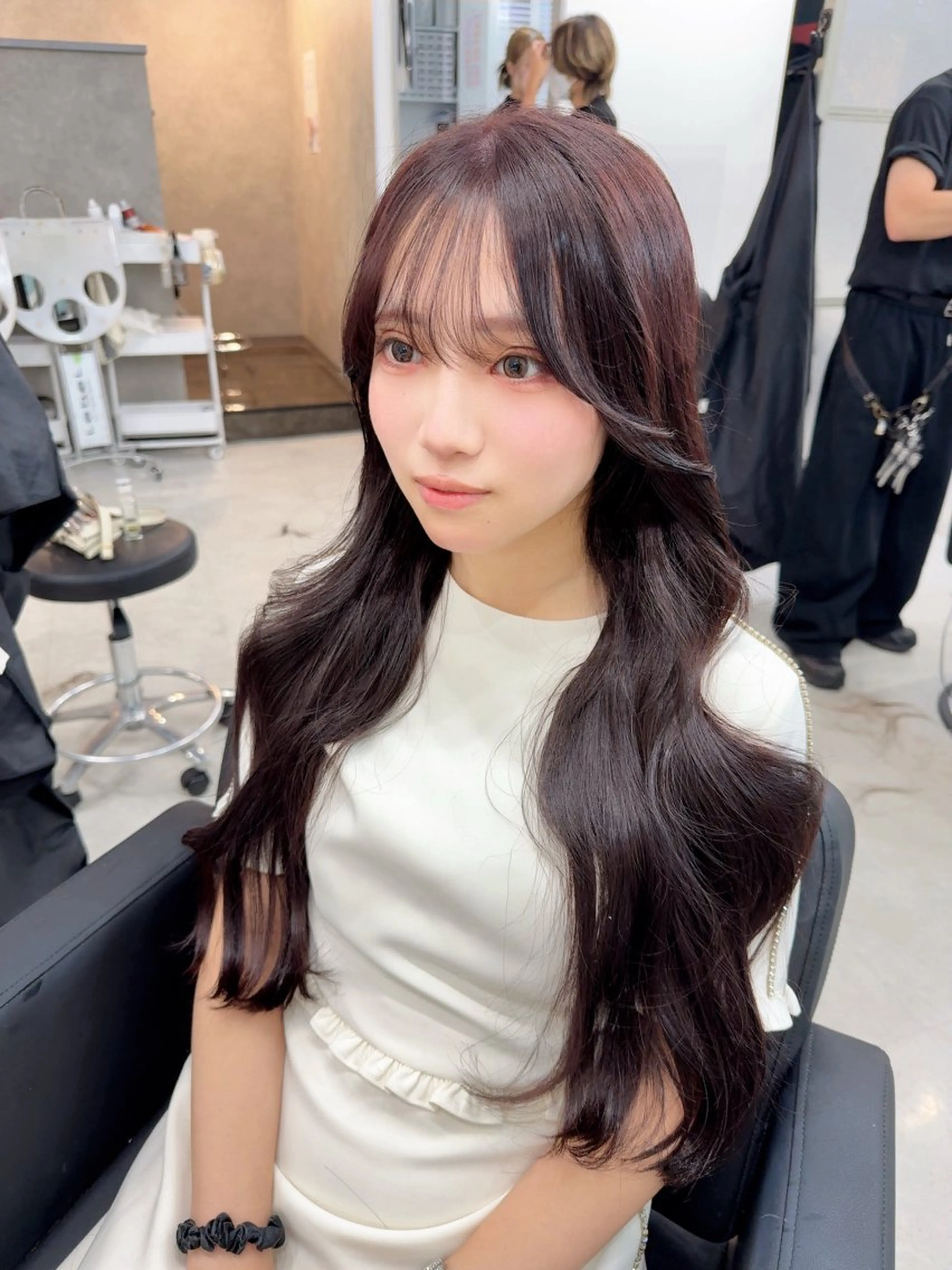 ロング MAHO/透明感カラ ー/髪質改善🍒のヘアスタイル