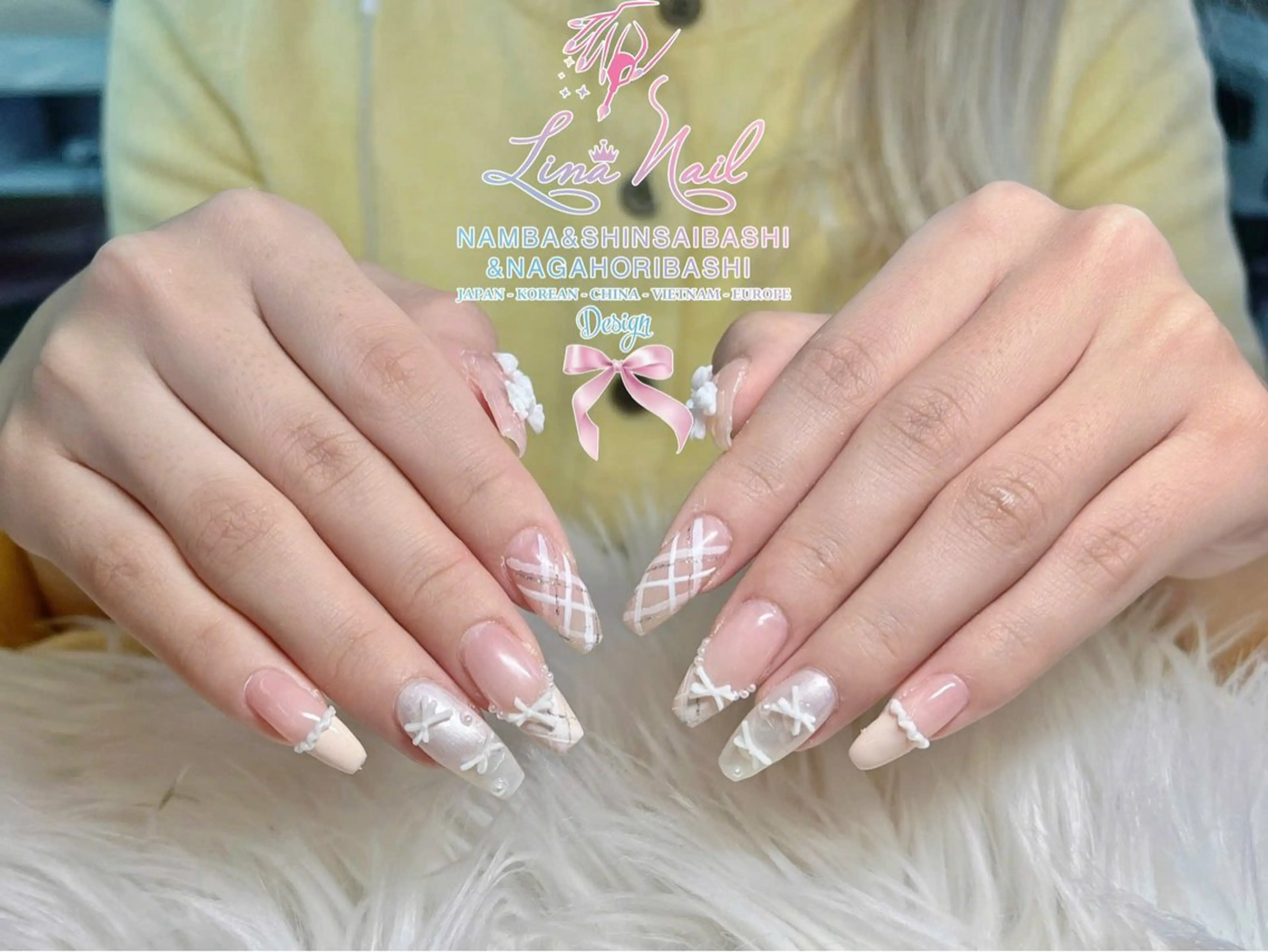 ネイル フットネイル ジェルネイル 持ち込み ネイルチップ ハンドネイル リナネイル 長堀橋店／東心斎橋店のネイルデザイン