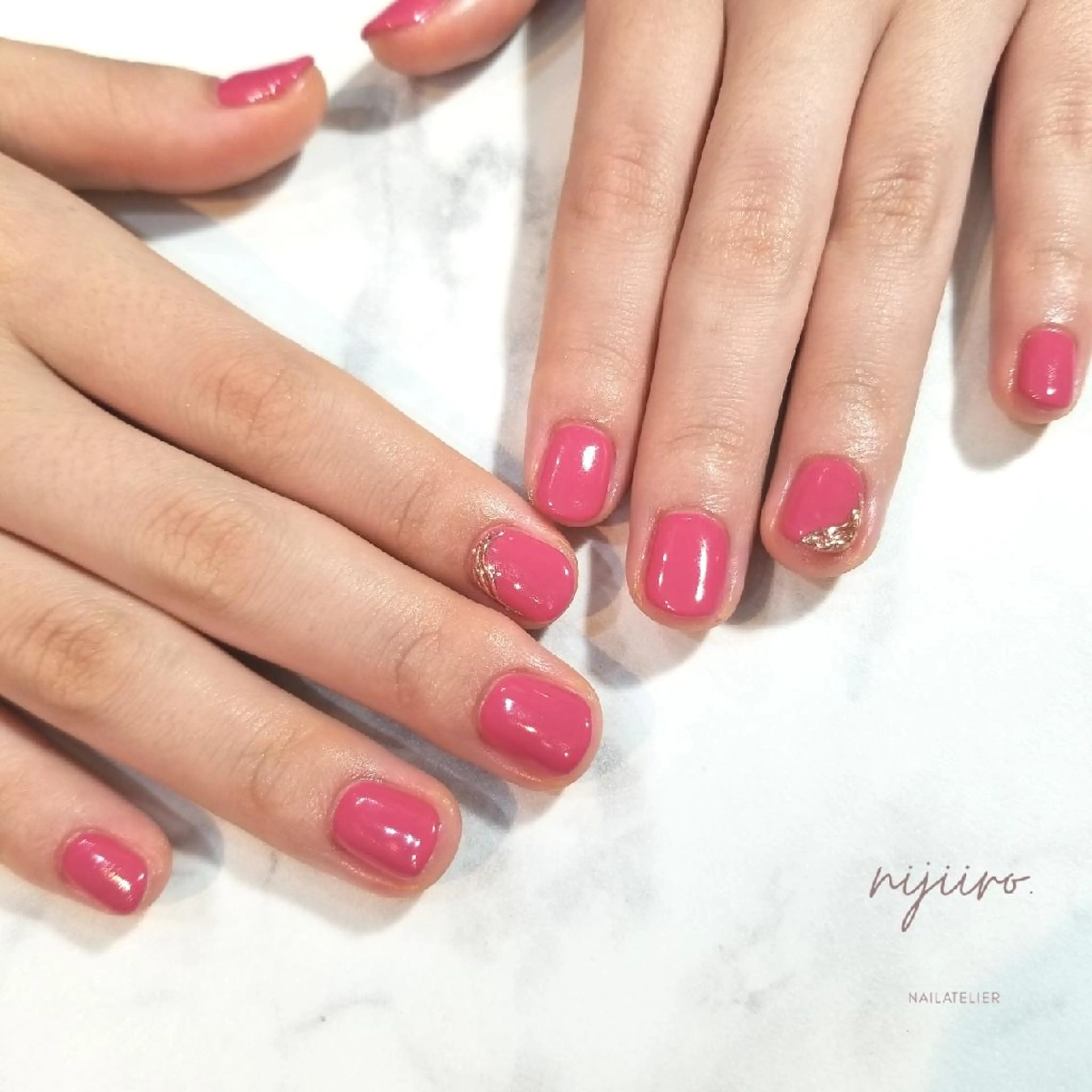 ネイル ハンドネイル nailatelier nijiiro.所属・nijiiro🌈 サトウのネイルデザイン