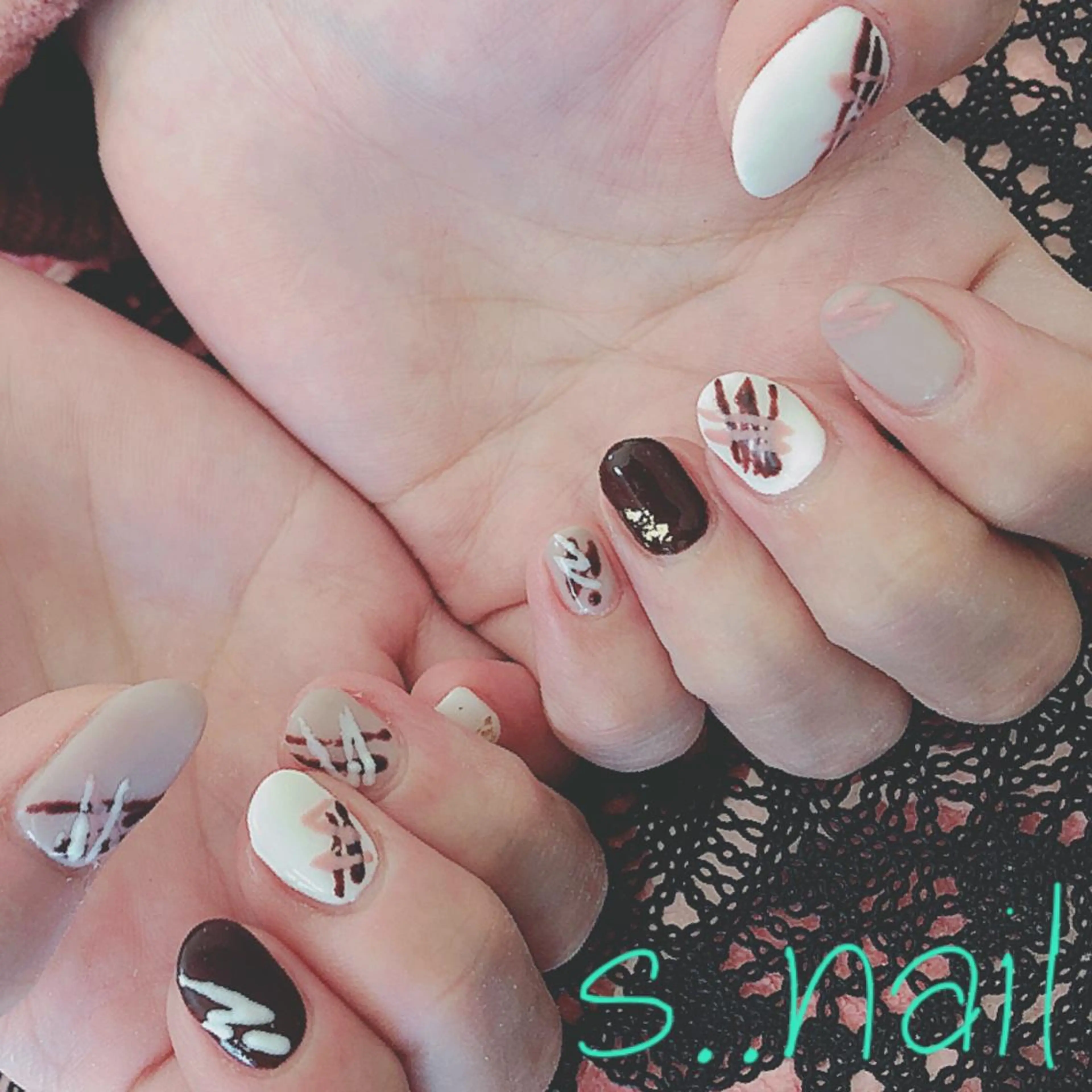 ネイル マットネイル ハンドネイル フットネイル s..nail / MORITAのネイルデザイン