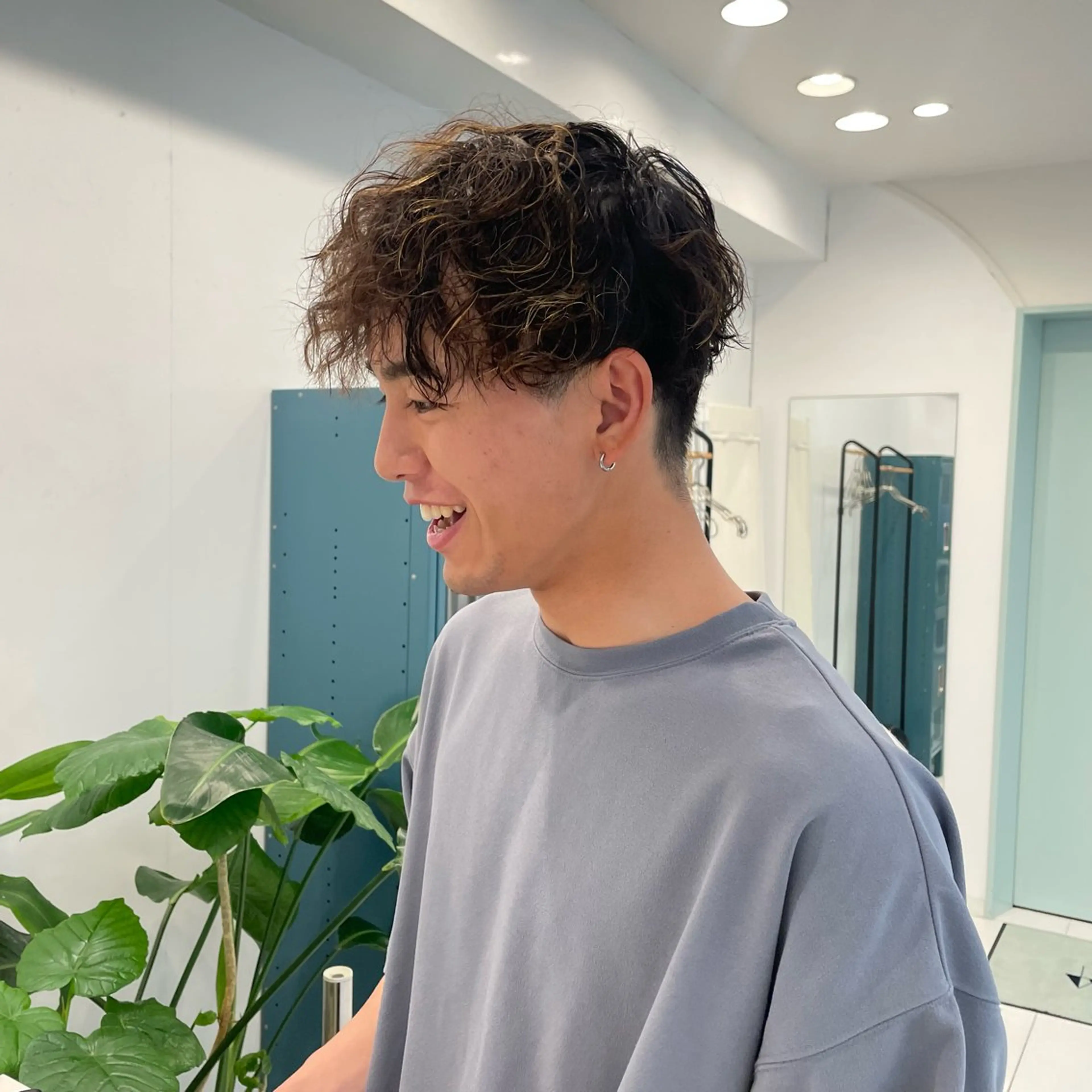 パーマ メンズ 田口 花葉のヘアスタイル