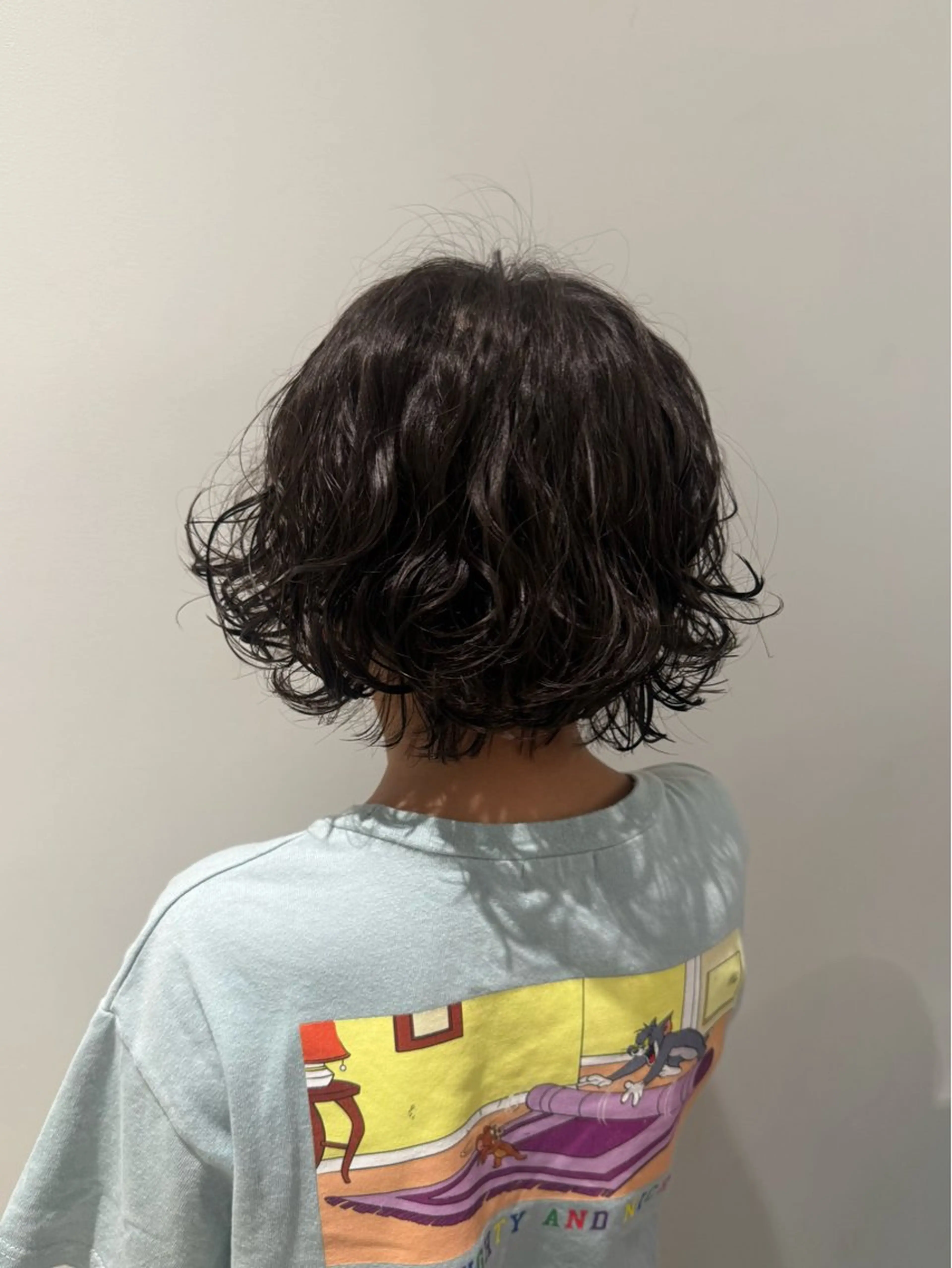 メンズパーマの写真